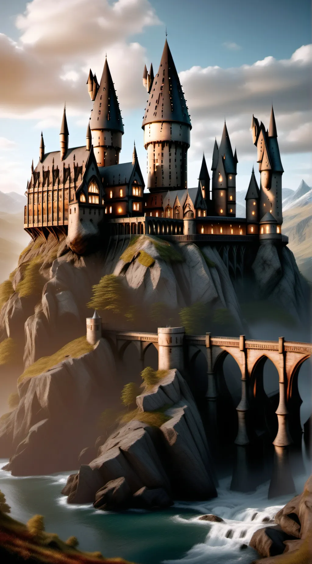 ai character: hogwarts  background