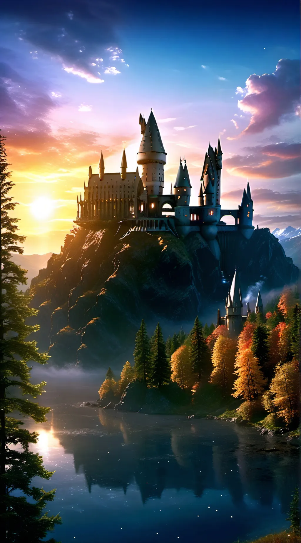 ai character: hogwarts background