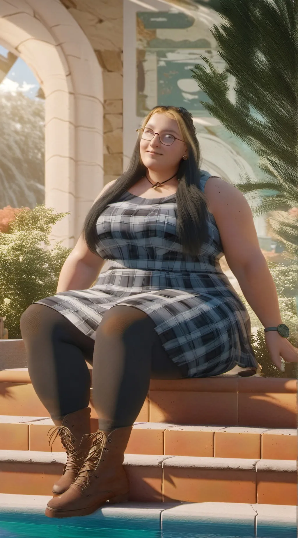 ai character: Claudette background