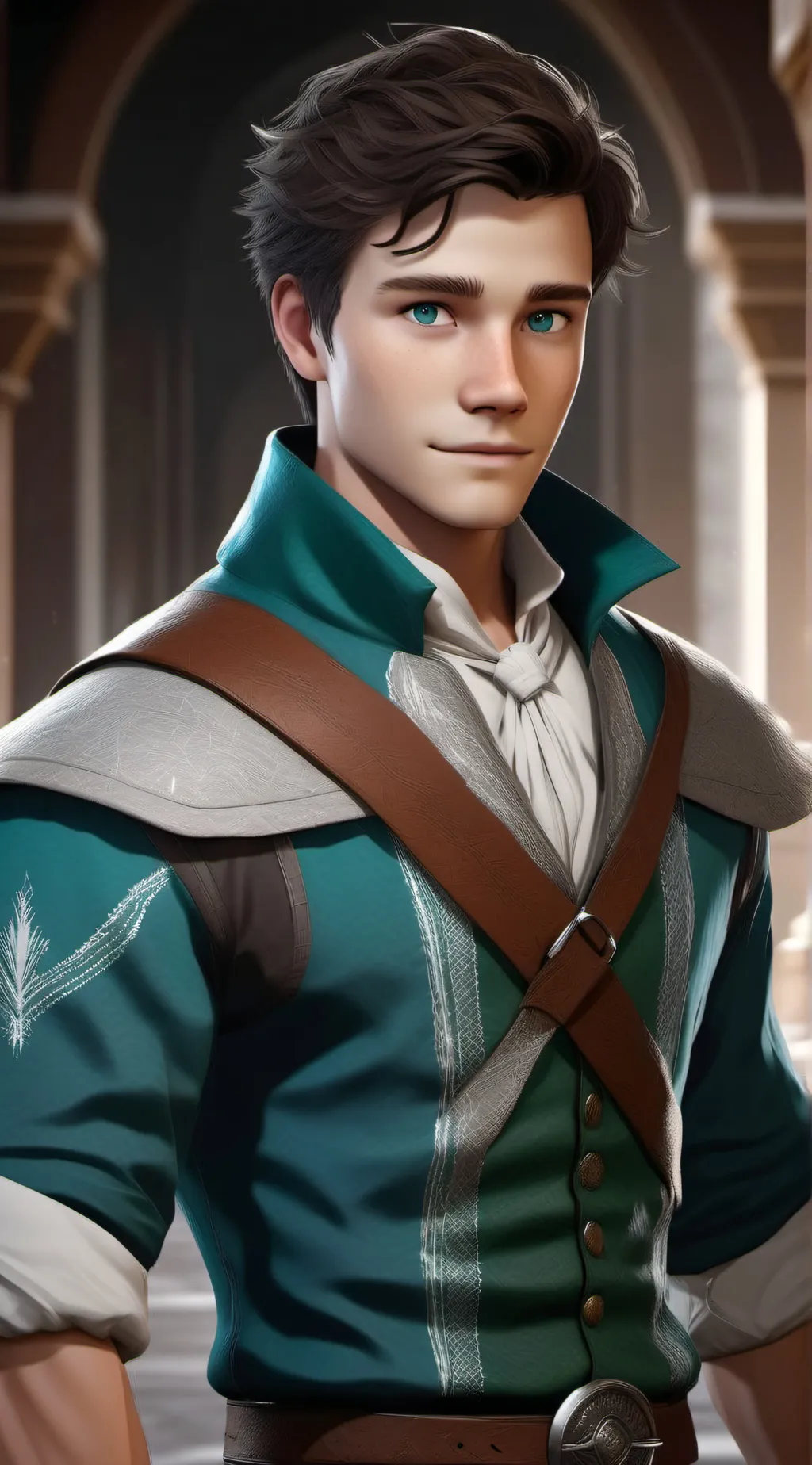 ai character: Fitz Vacker  background