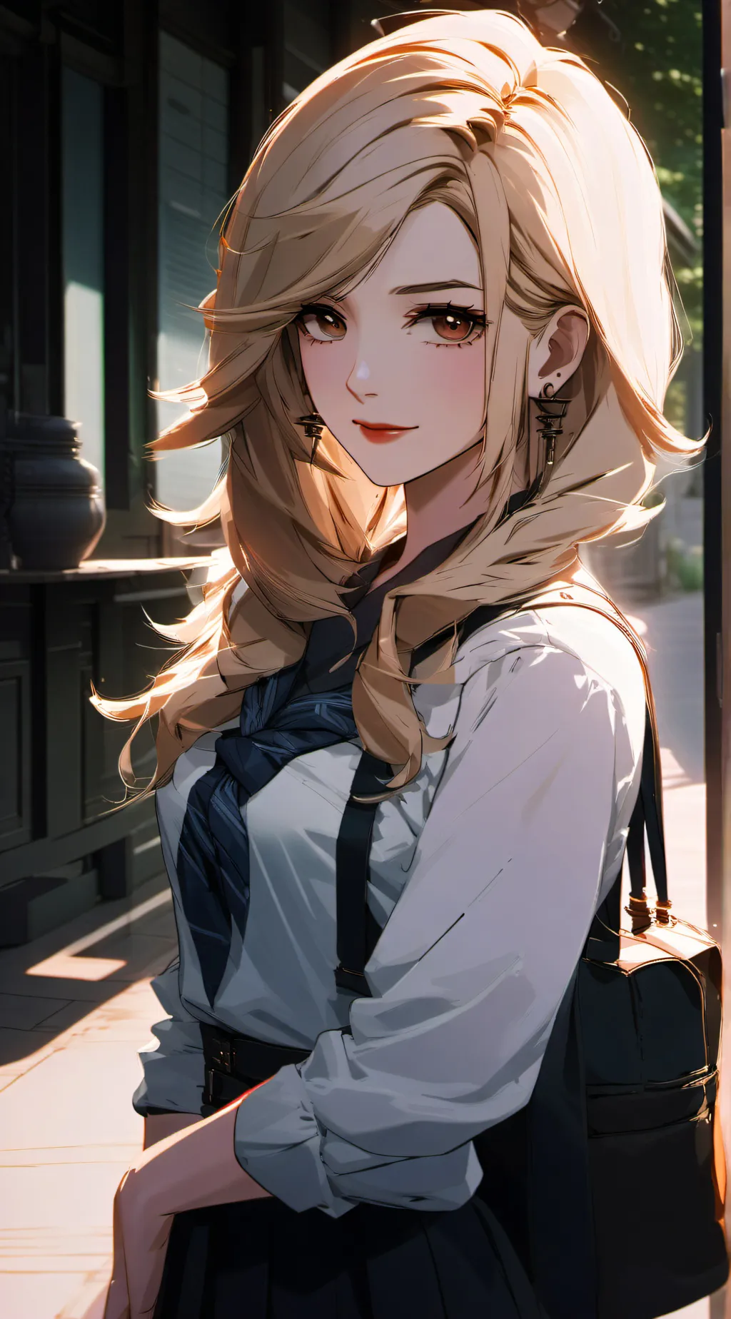 ai character: Lily background