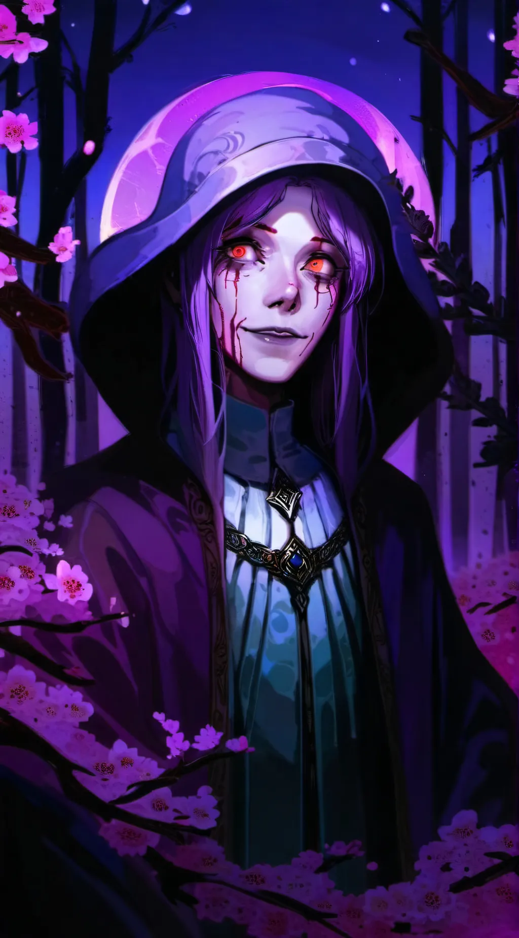 ai character: La Petite Morte background