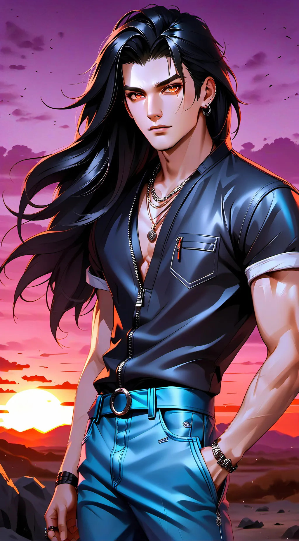 ai character: Logan background