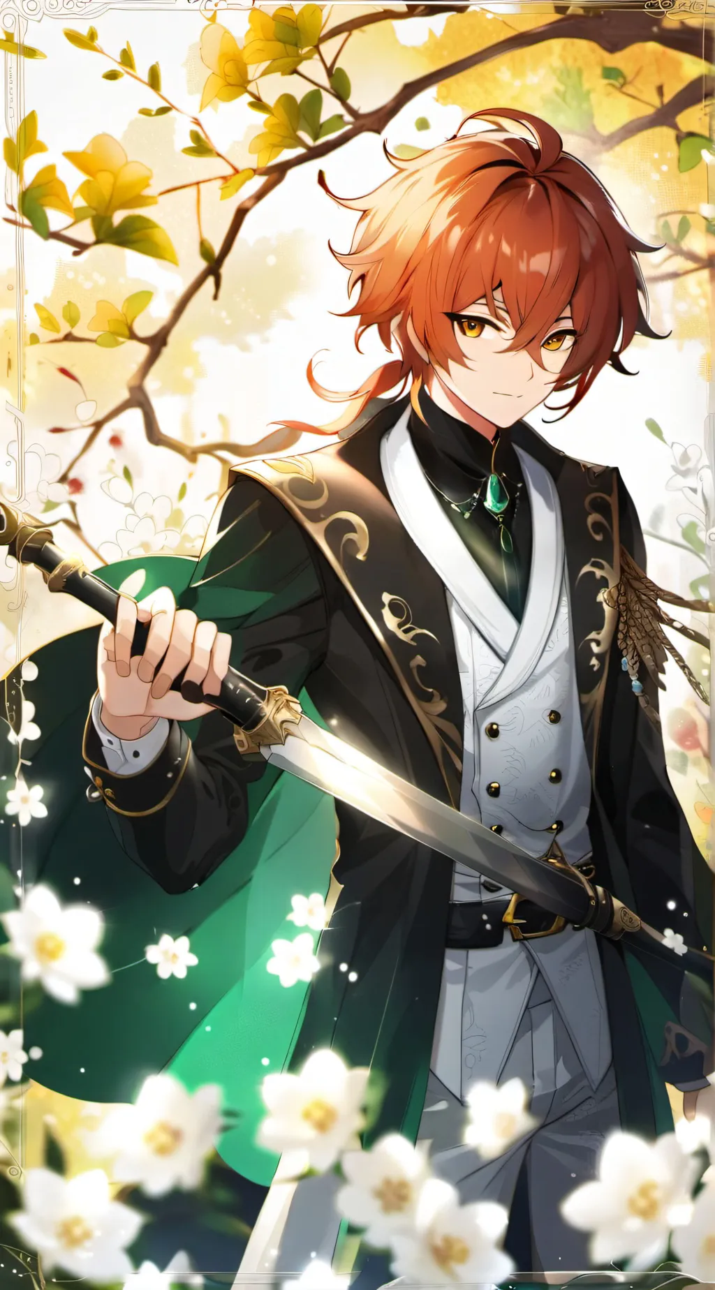 ai character: Diluc background
