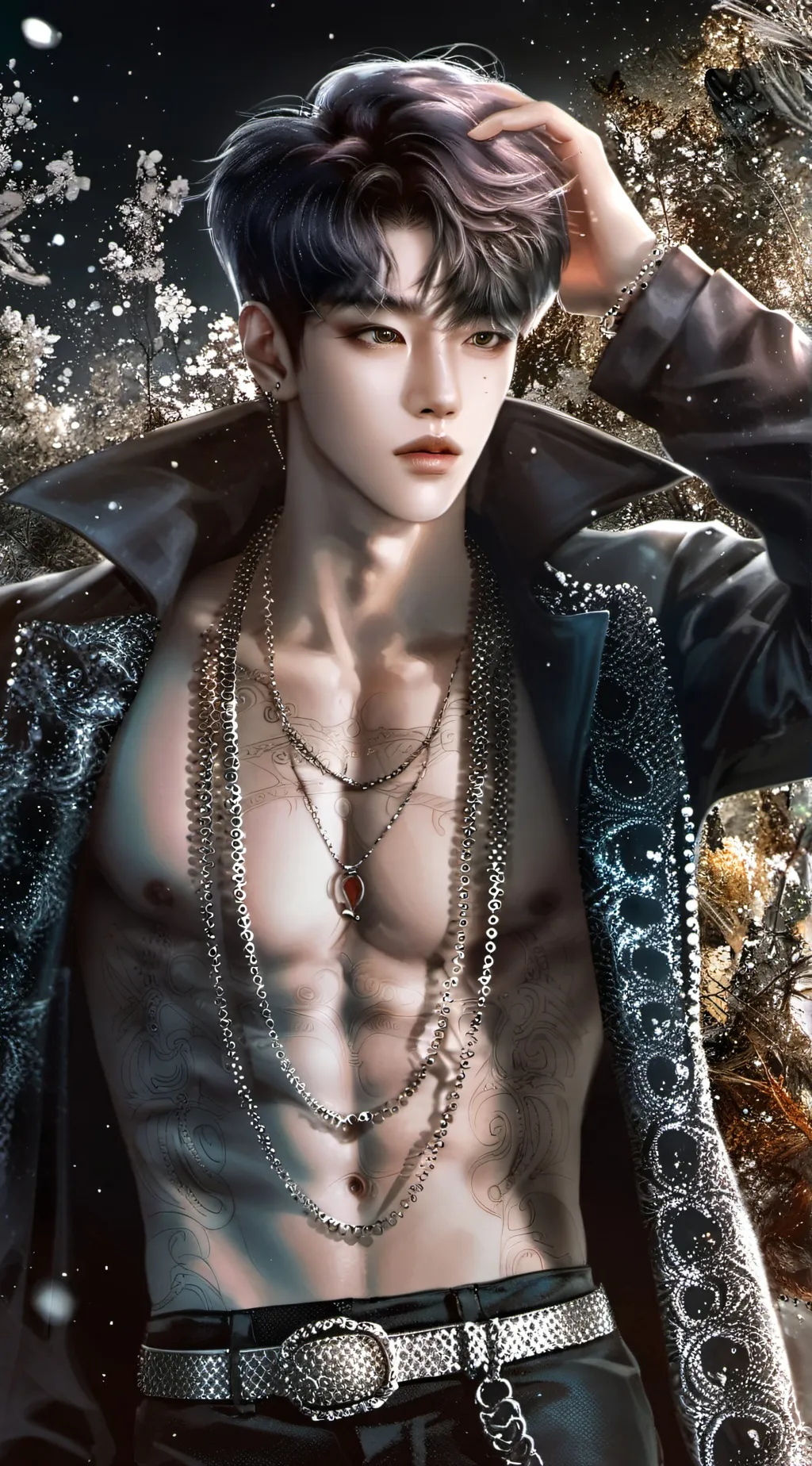 ai character: joon suk  background