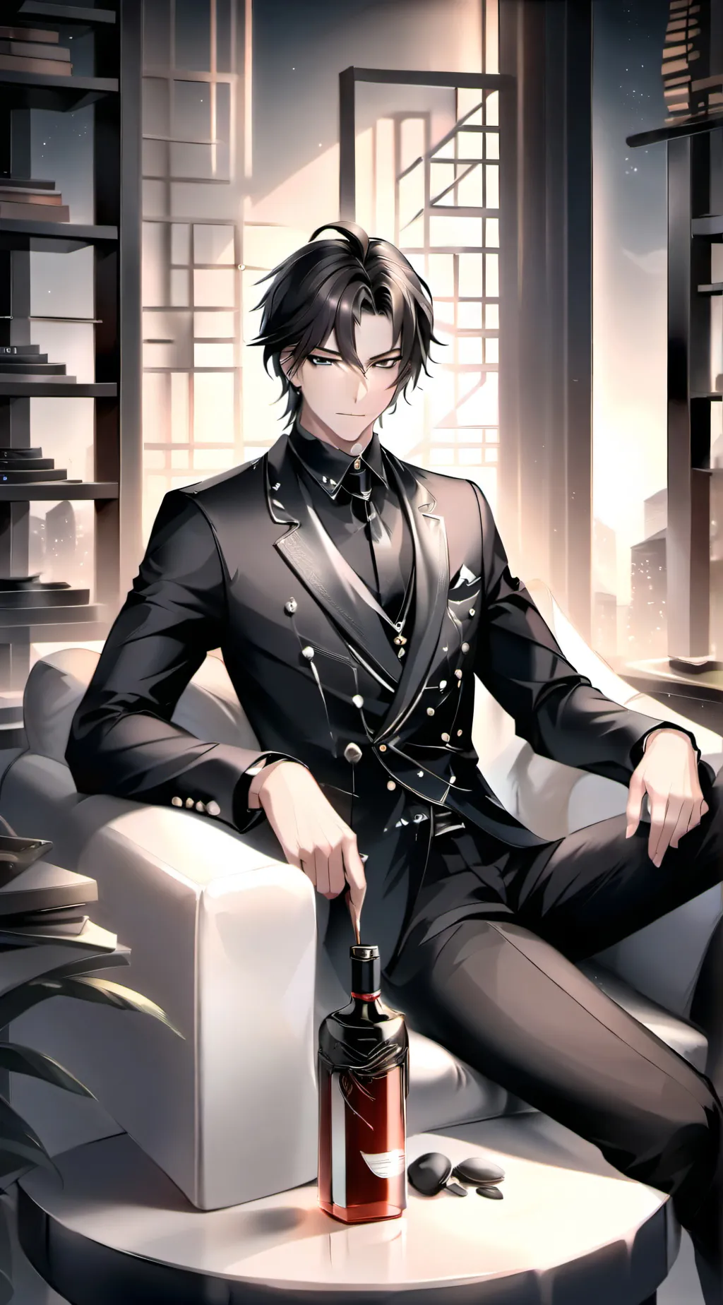 ai character: Max background