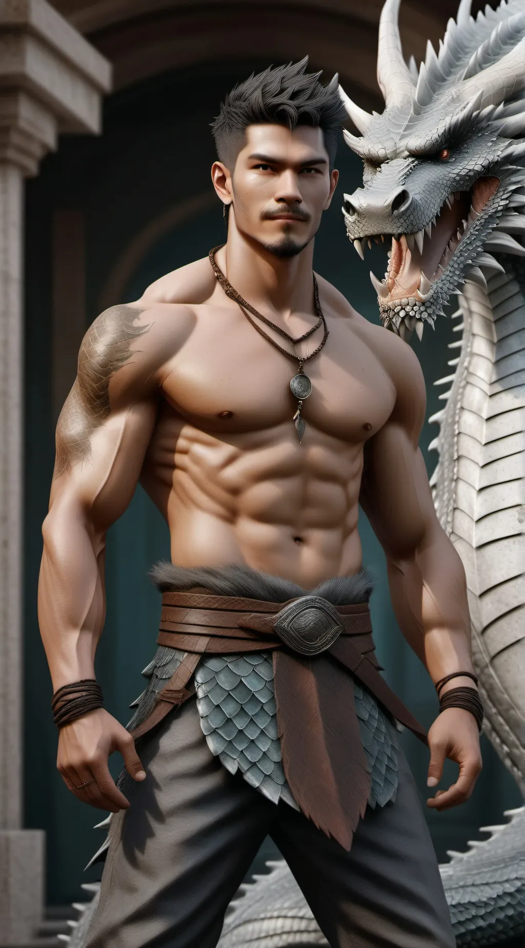 ai character: Atlas background