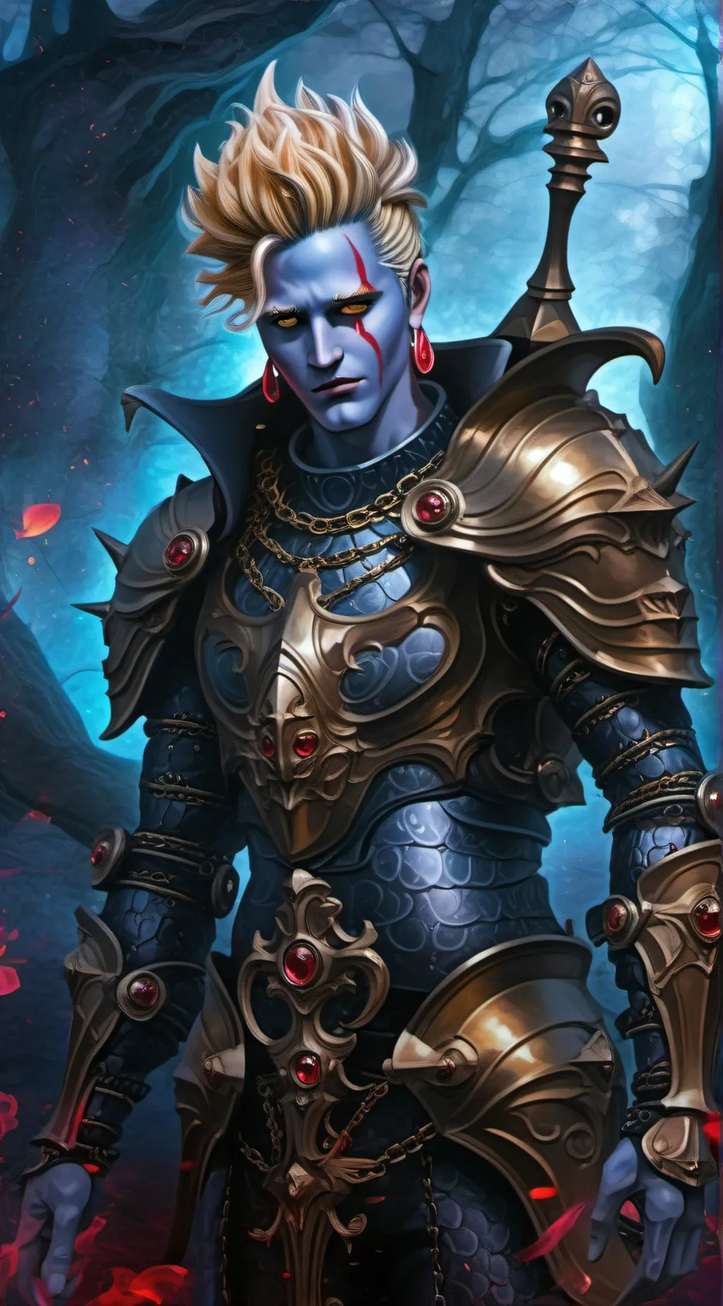 ai character: Number 024 background