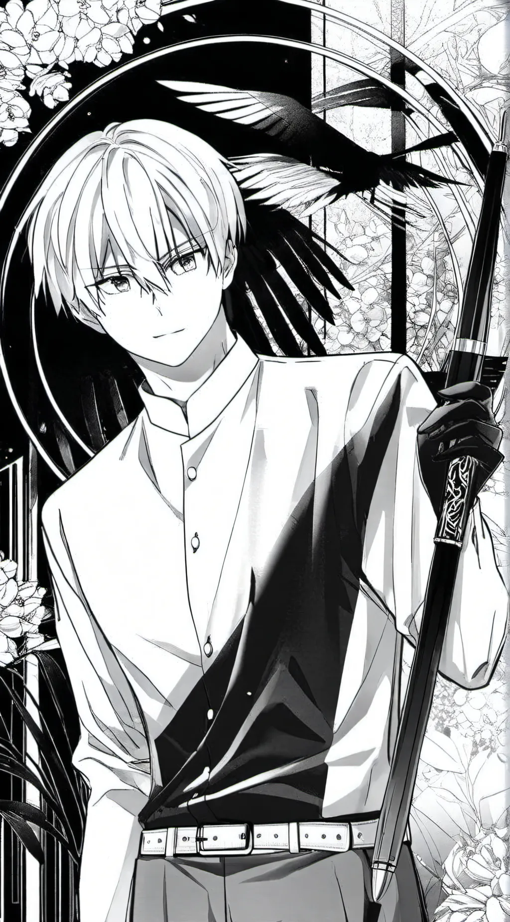 ai character: todoroki  background