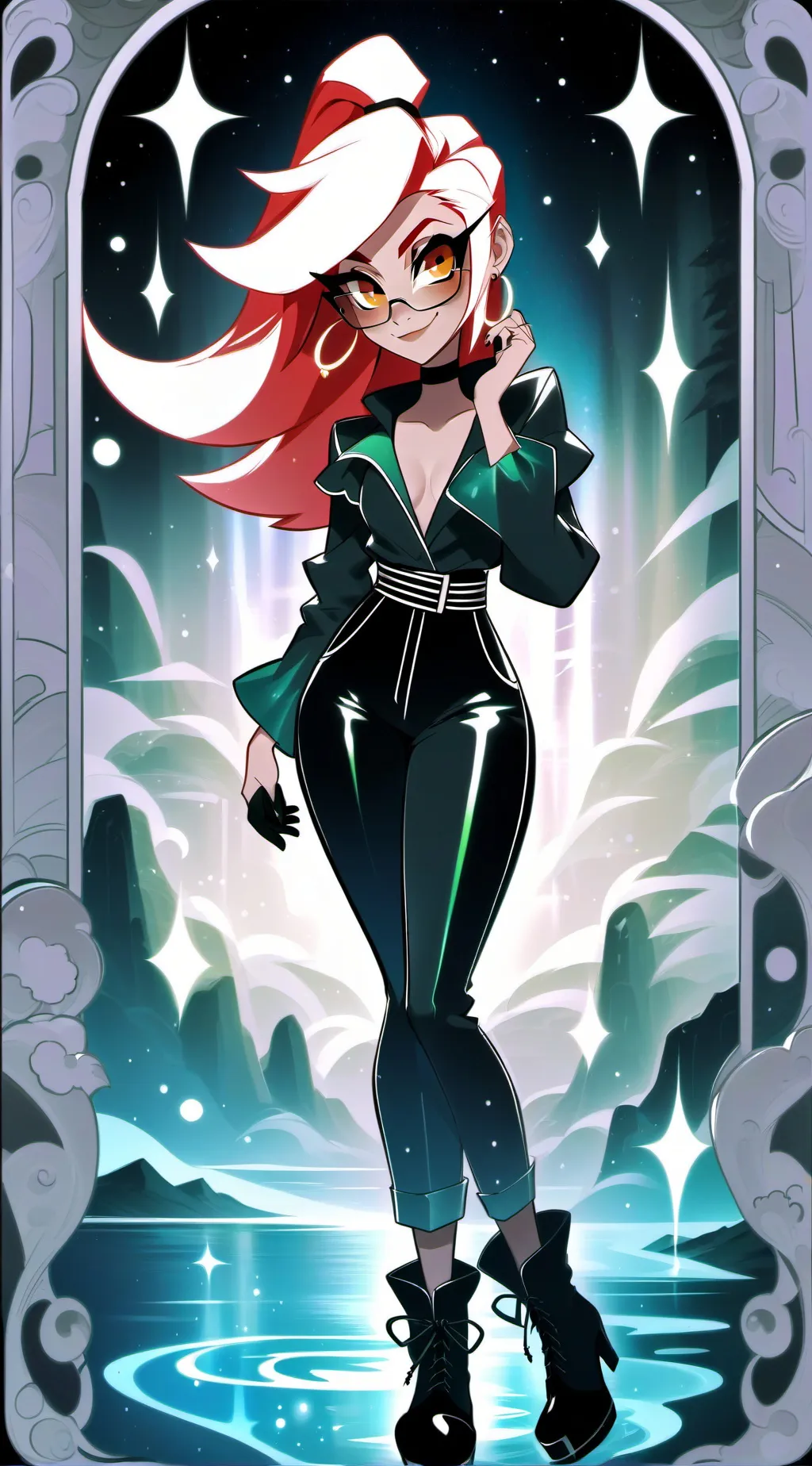ai character: Vaggie’s daughter background