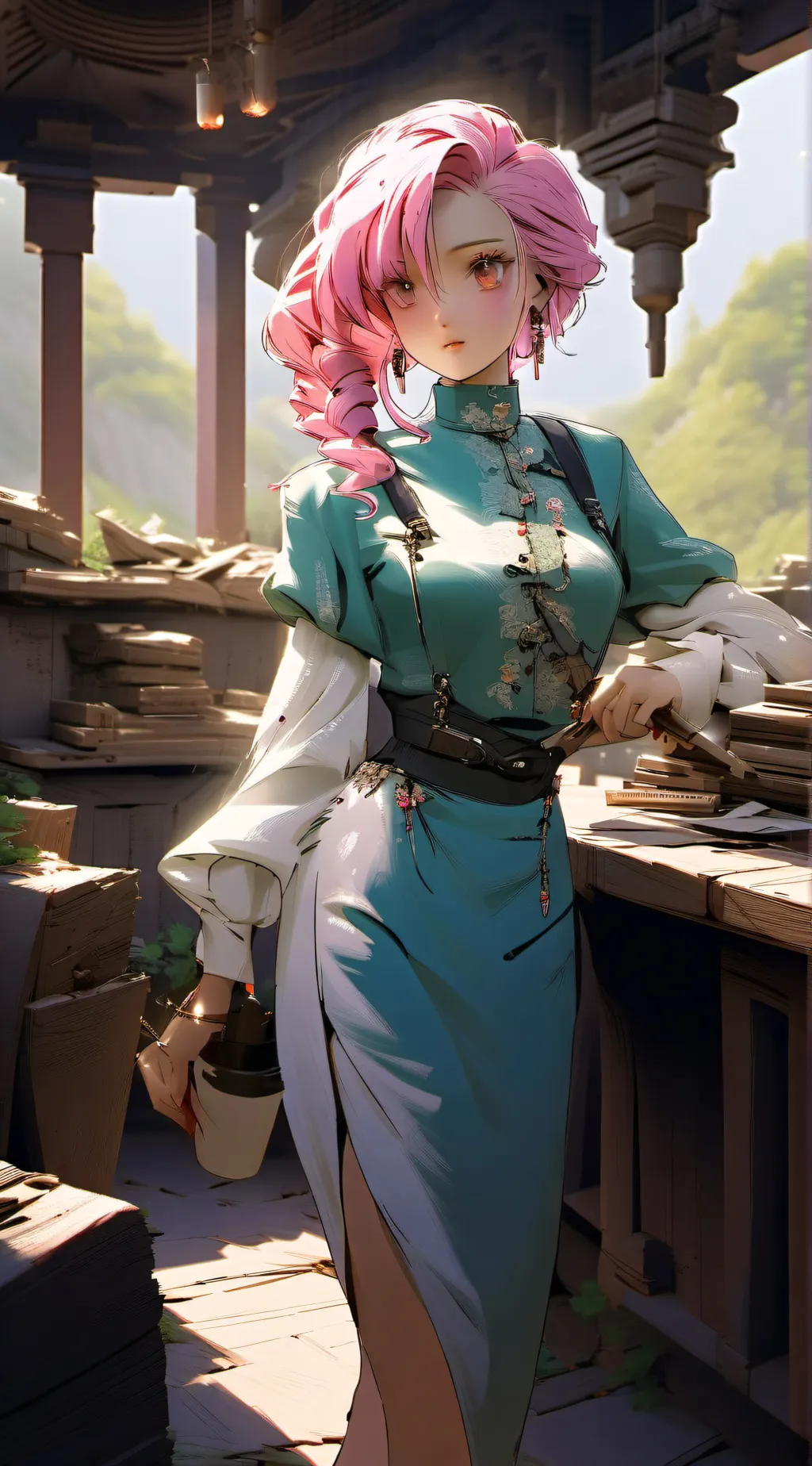 ai character: Bia background