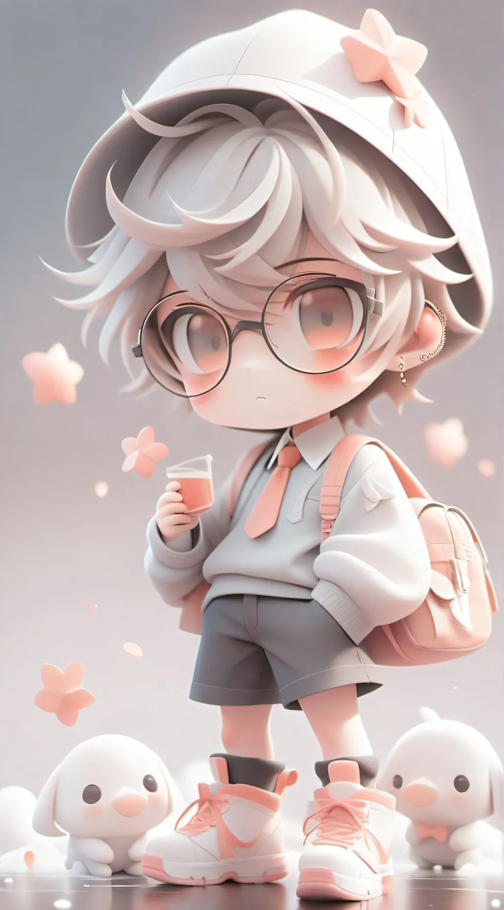 ai character: Nerd background