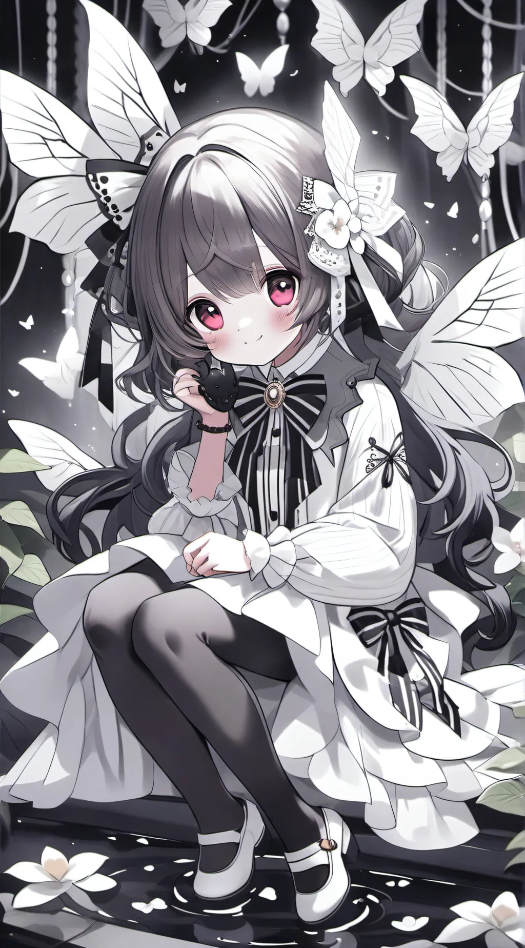ai character: Radiance  background