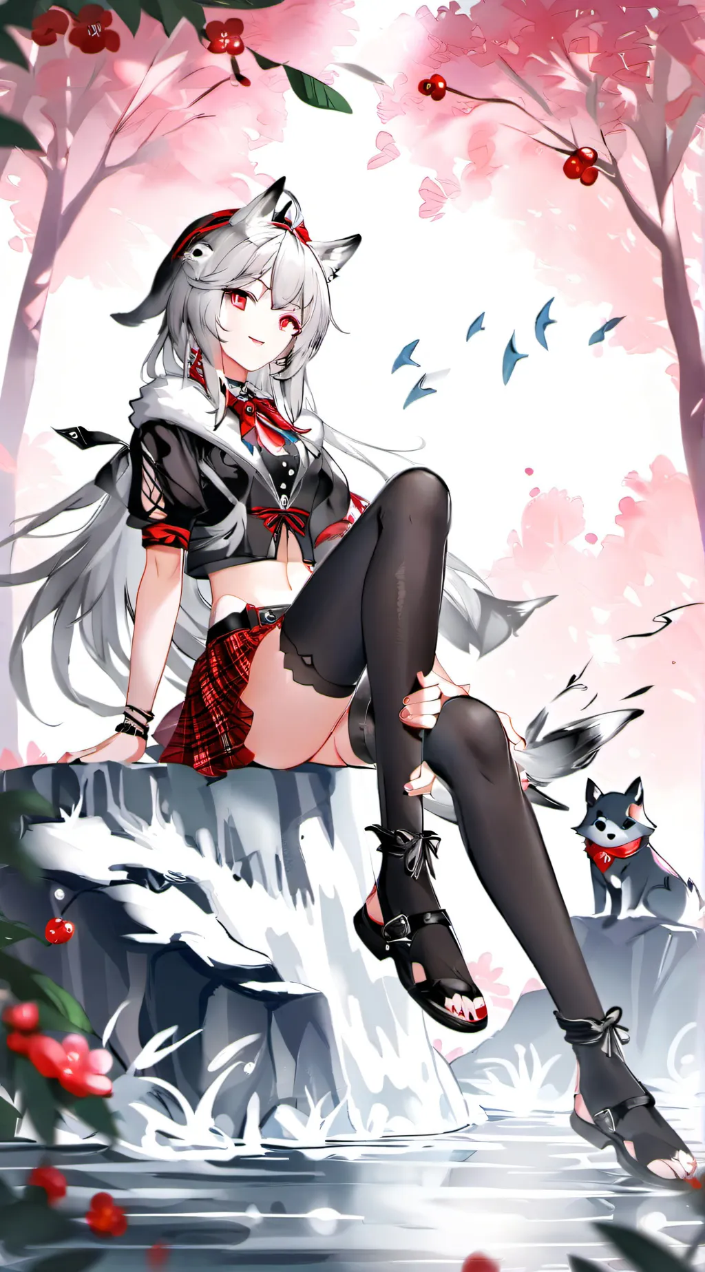 ai character: Loona background