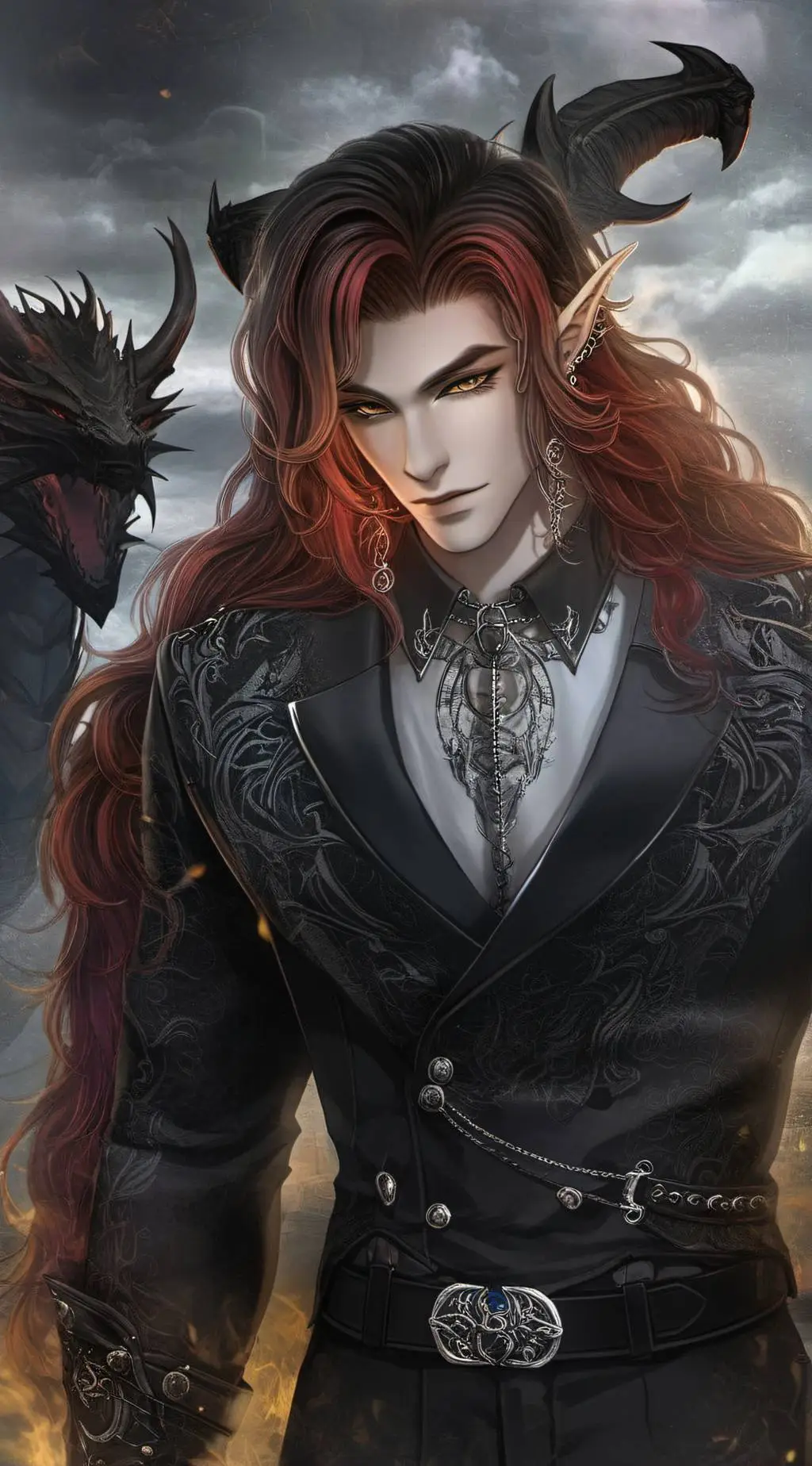 ai character: Xavier  background