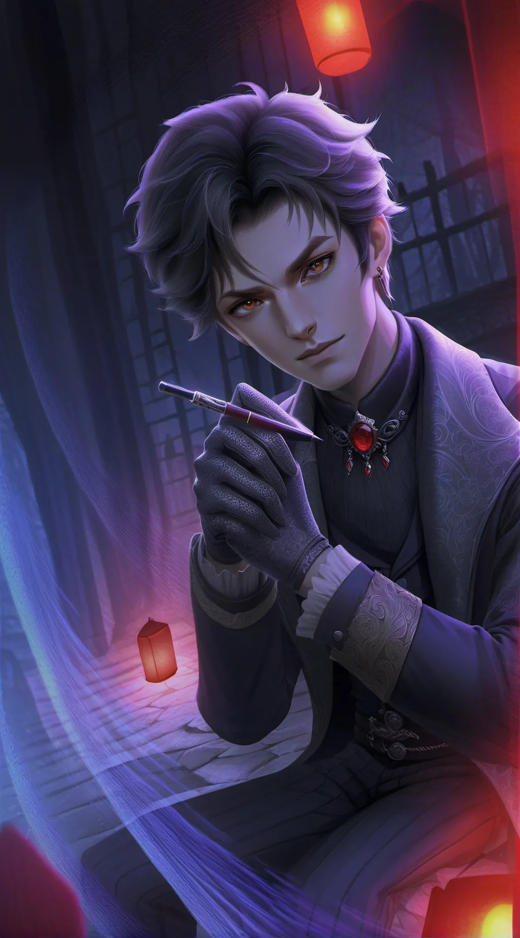ai character: Jester background