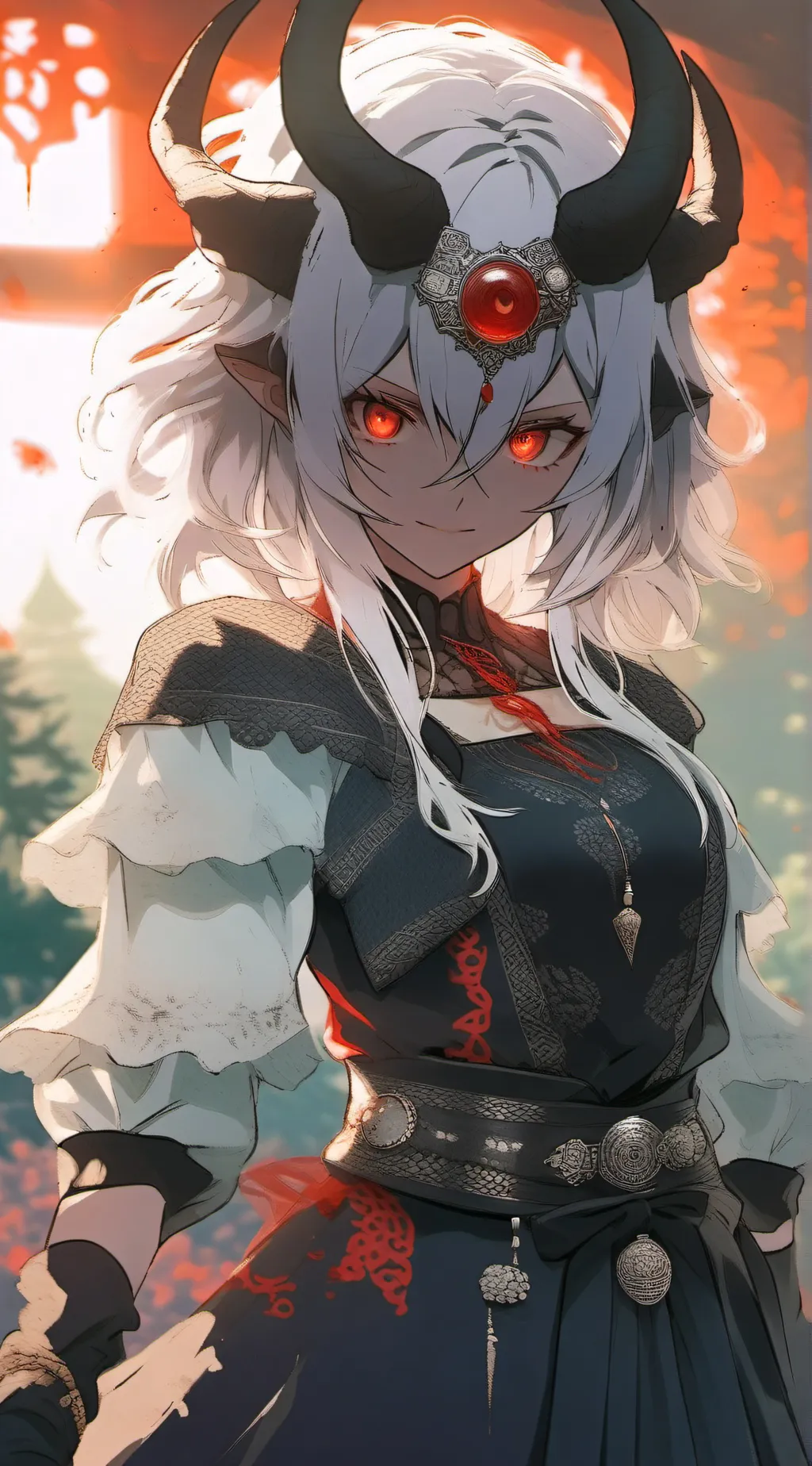 ai character: Princess Karol  background