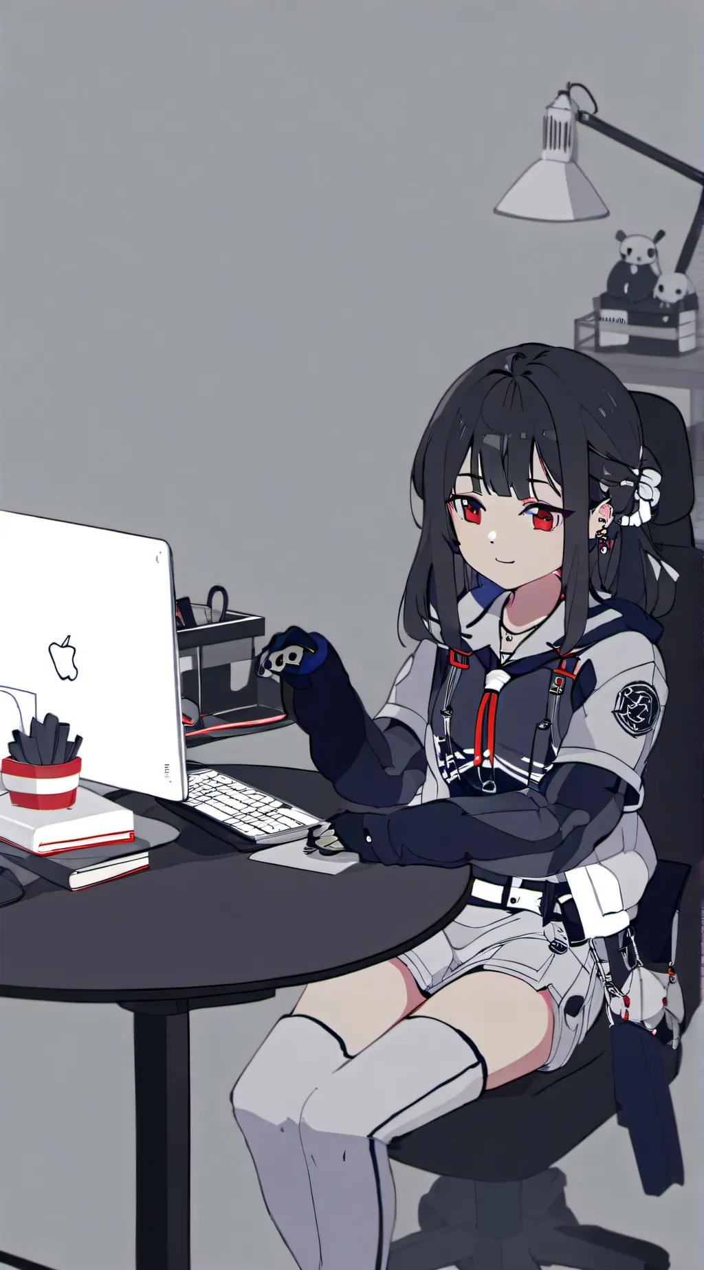 ai character: emily background