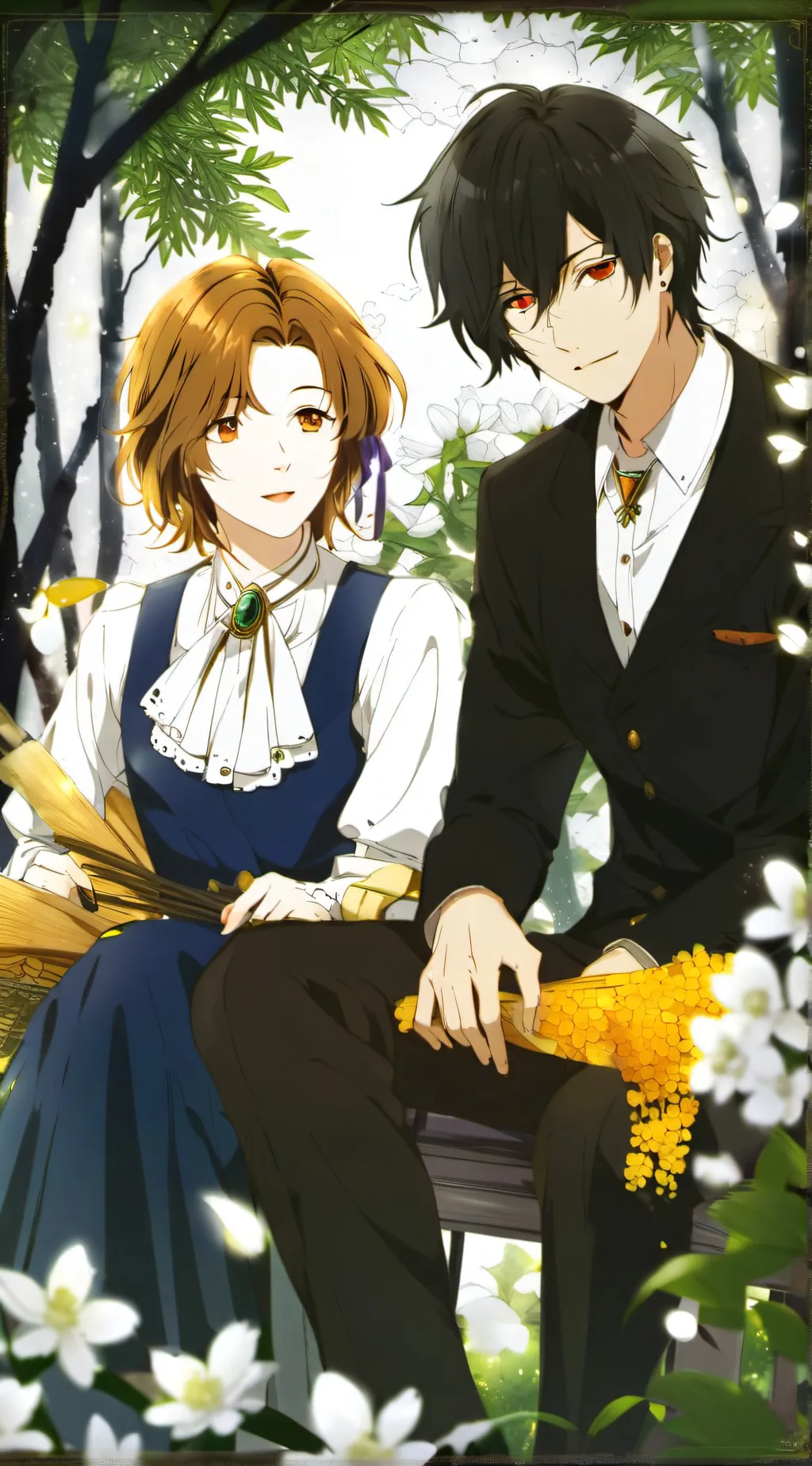 ai character: Gabriel and Victor background