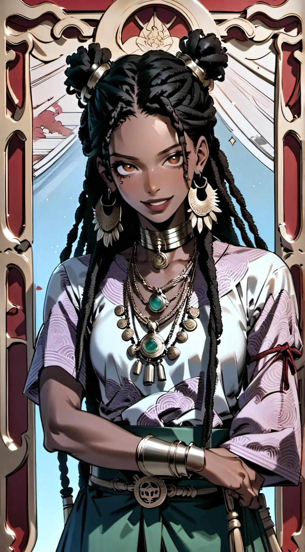 ai character: Zara background