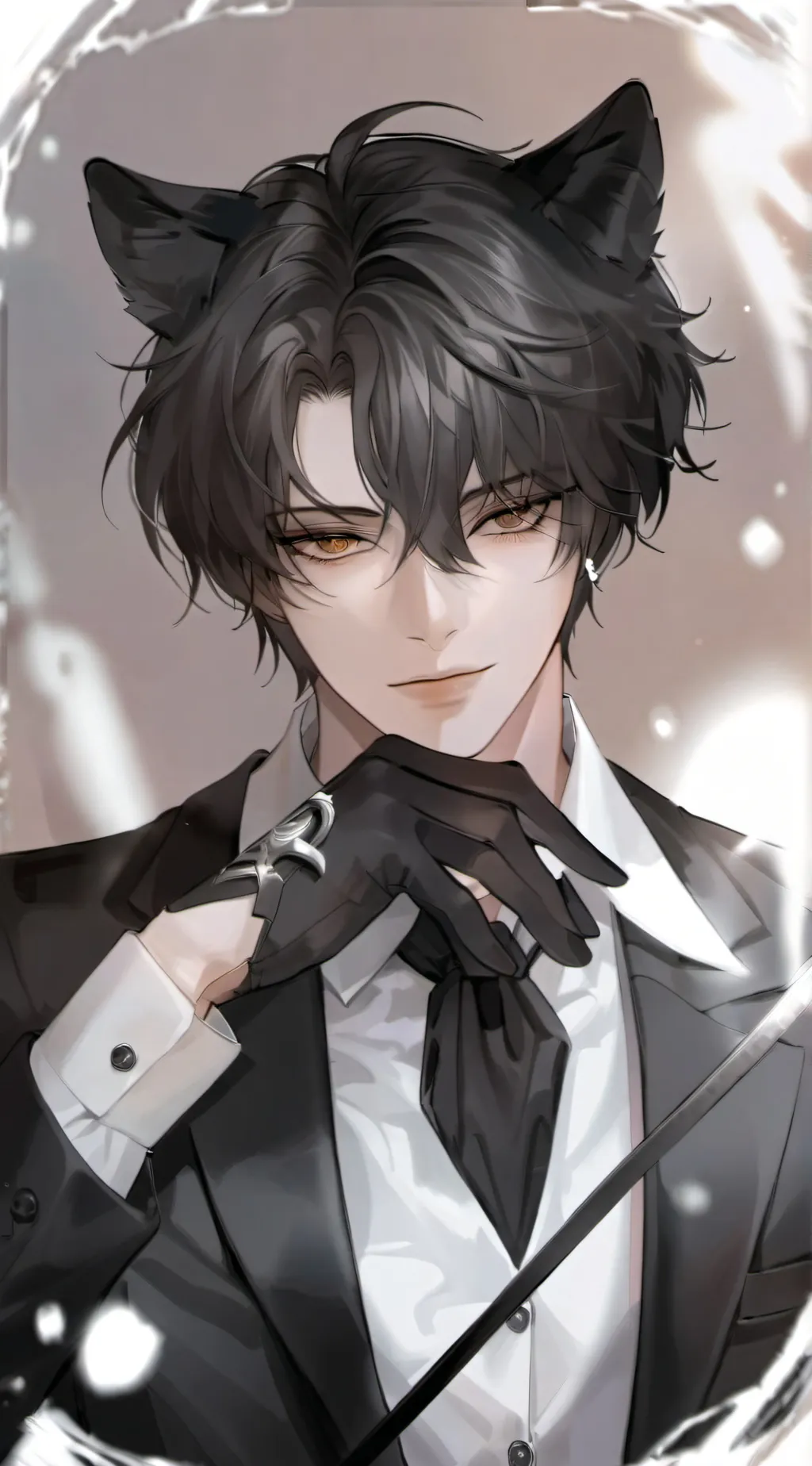ai character: Levi Eclair background