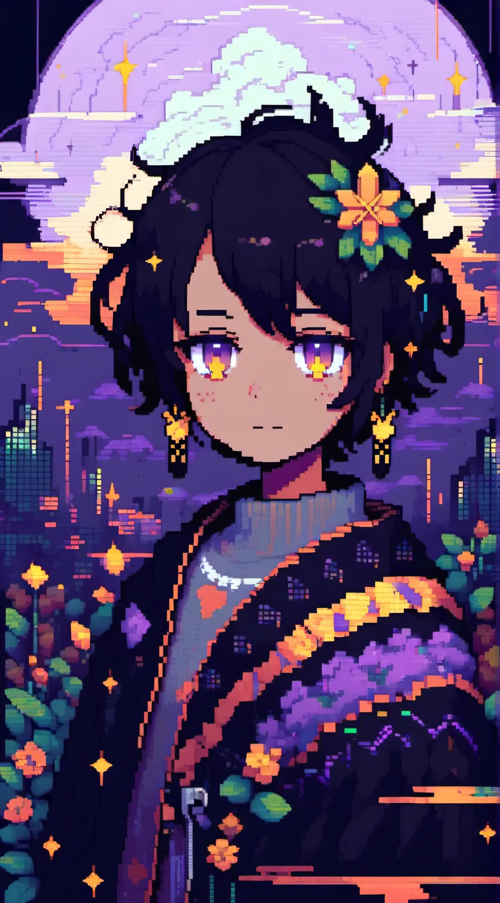 ai character: bro messed up background