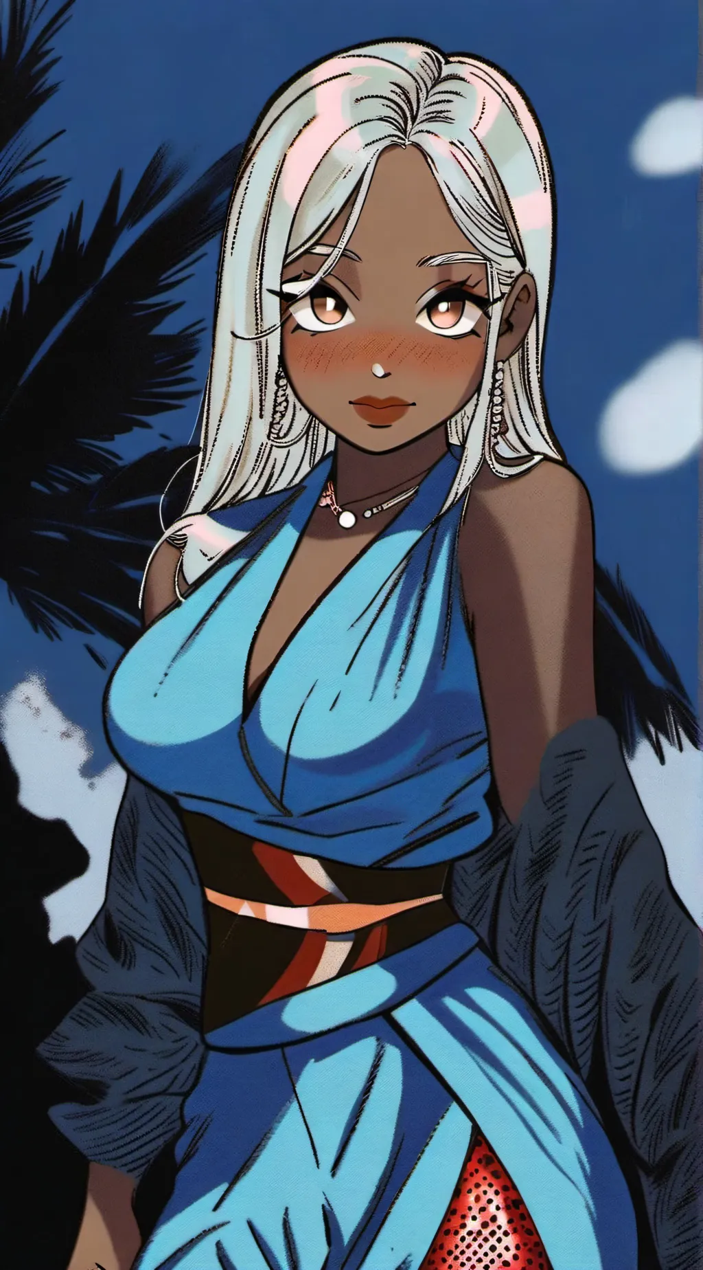 ai character: love background