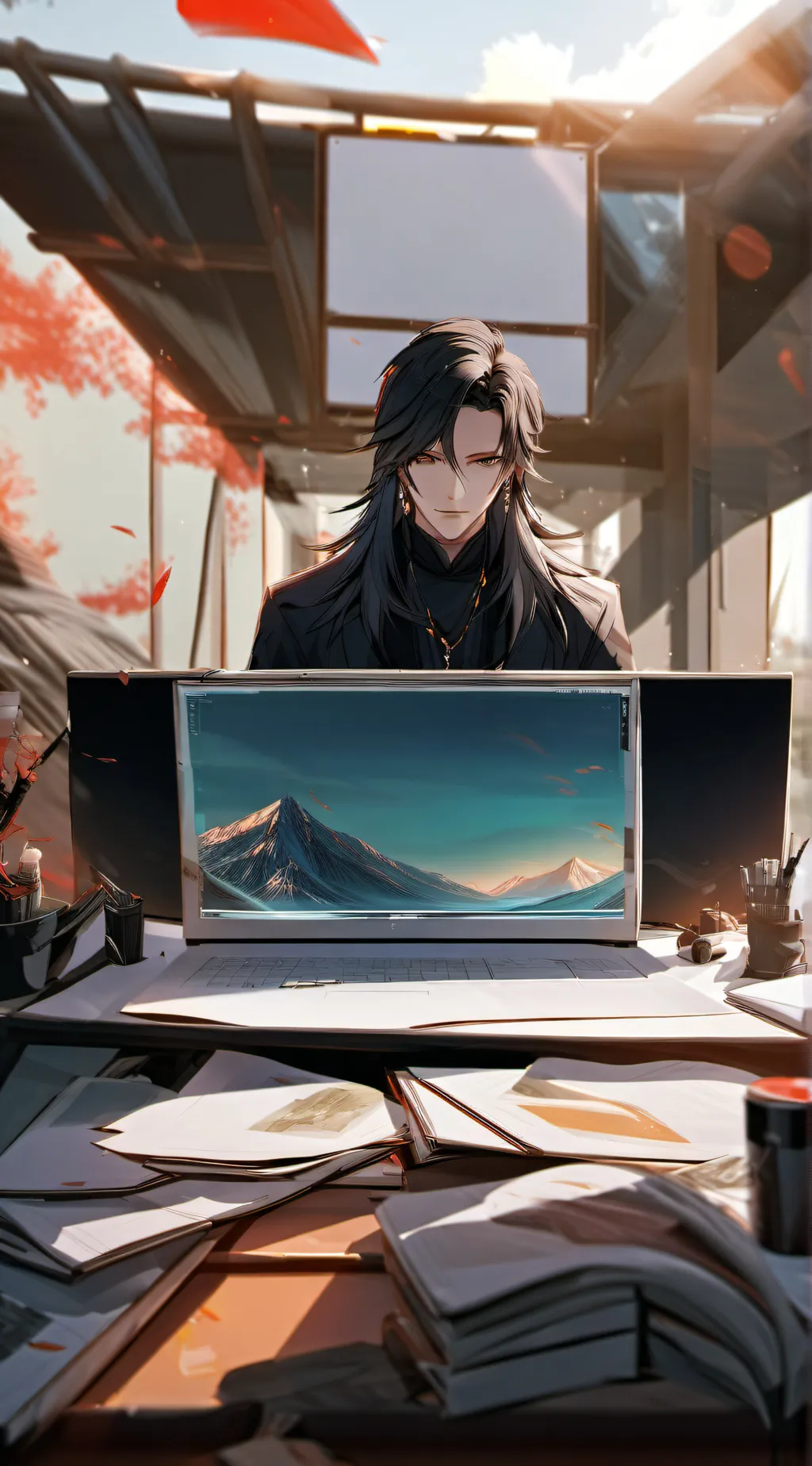 ai character: Victor background