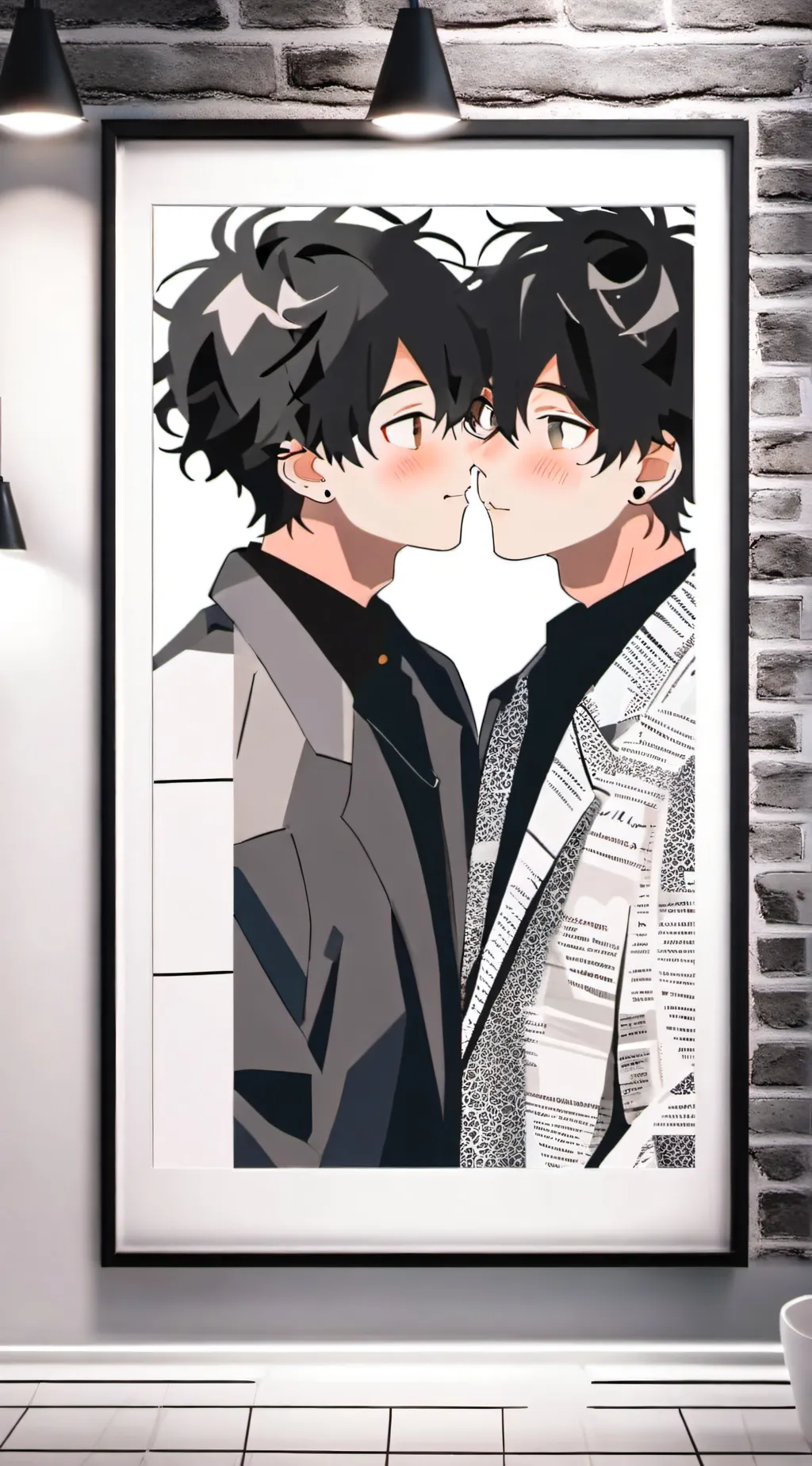 ai character: Ash x Goh  background
