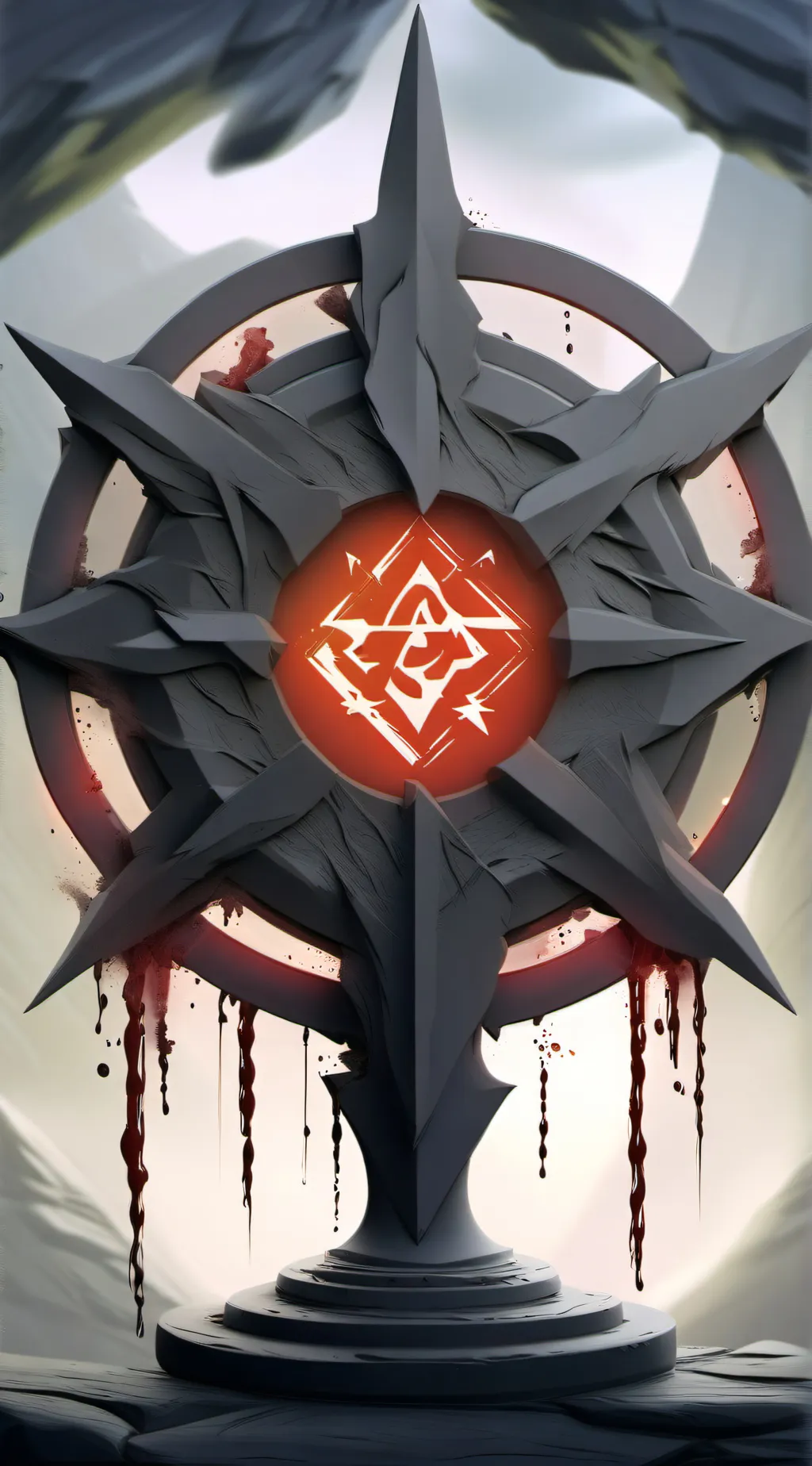 ai character: The shadow realm  background