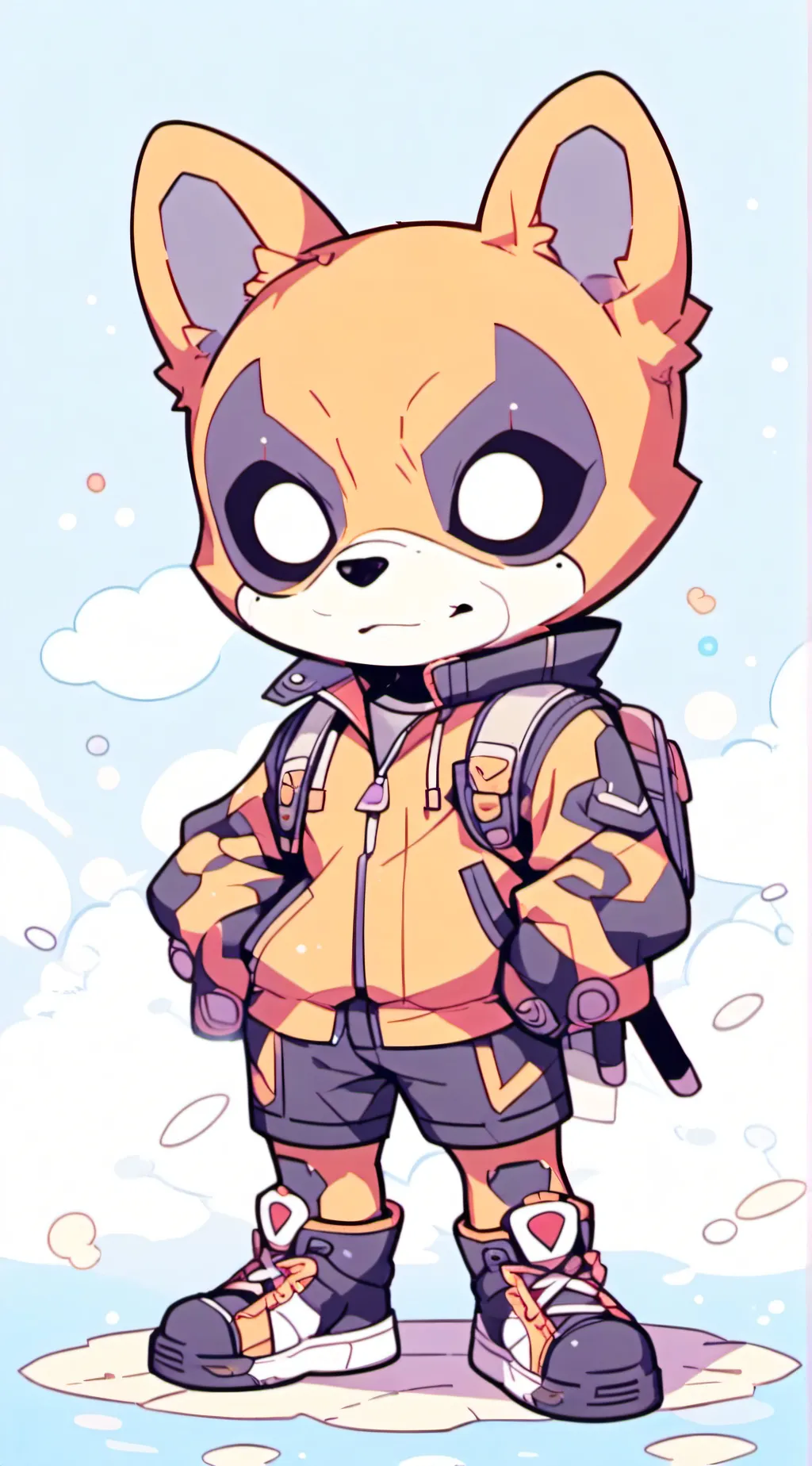 ai character: Dogpool background