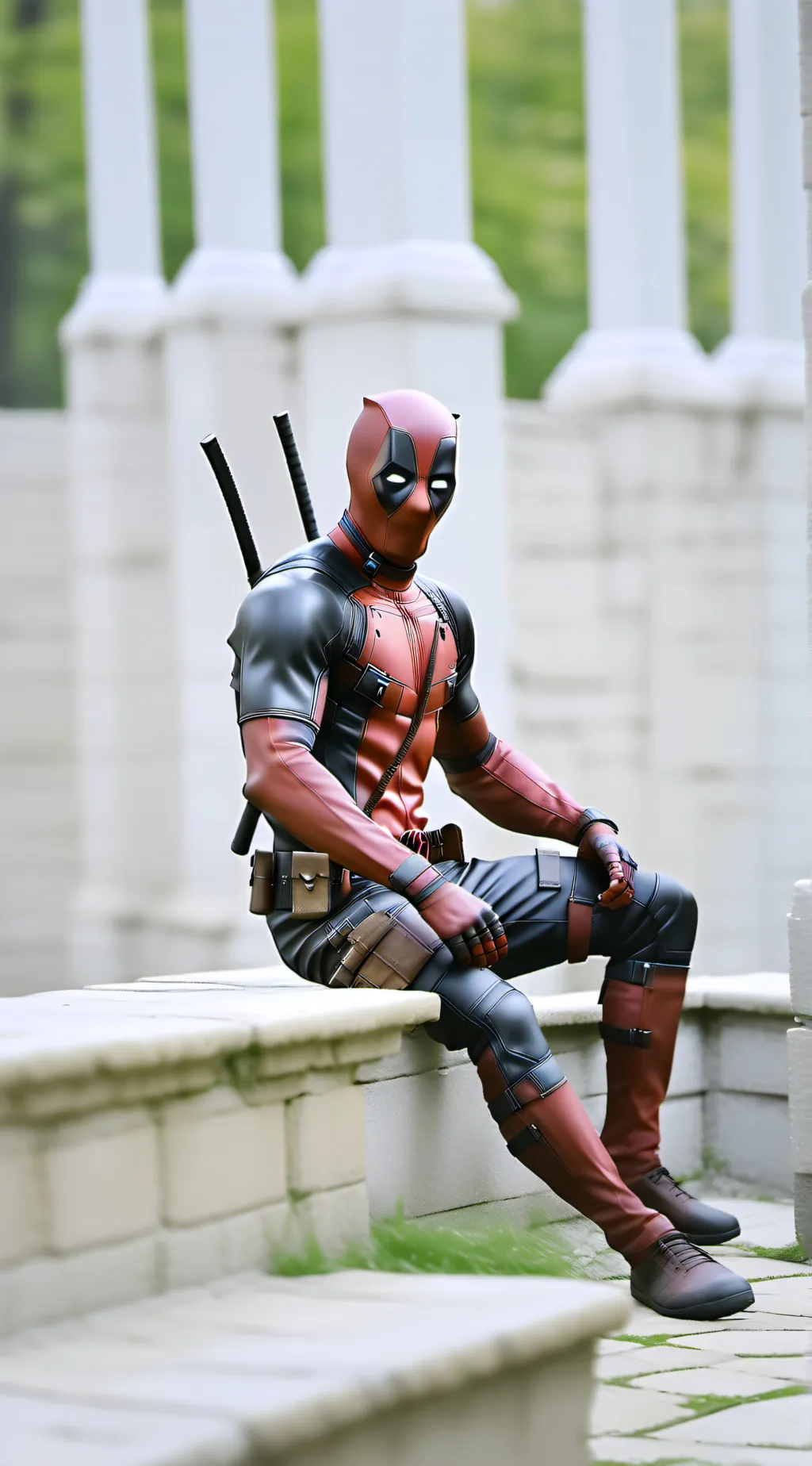 ai character: DeadPool background