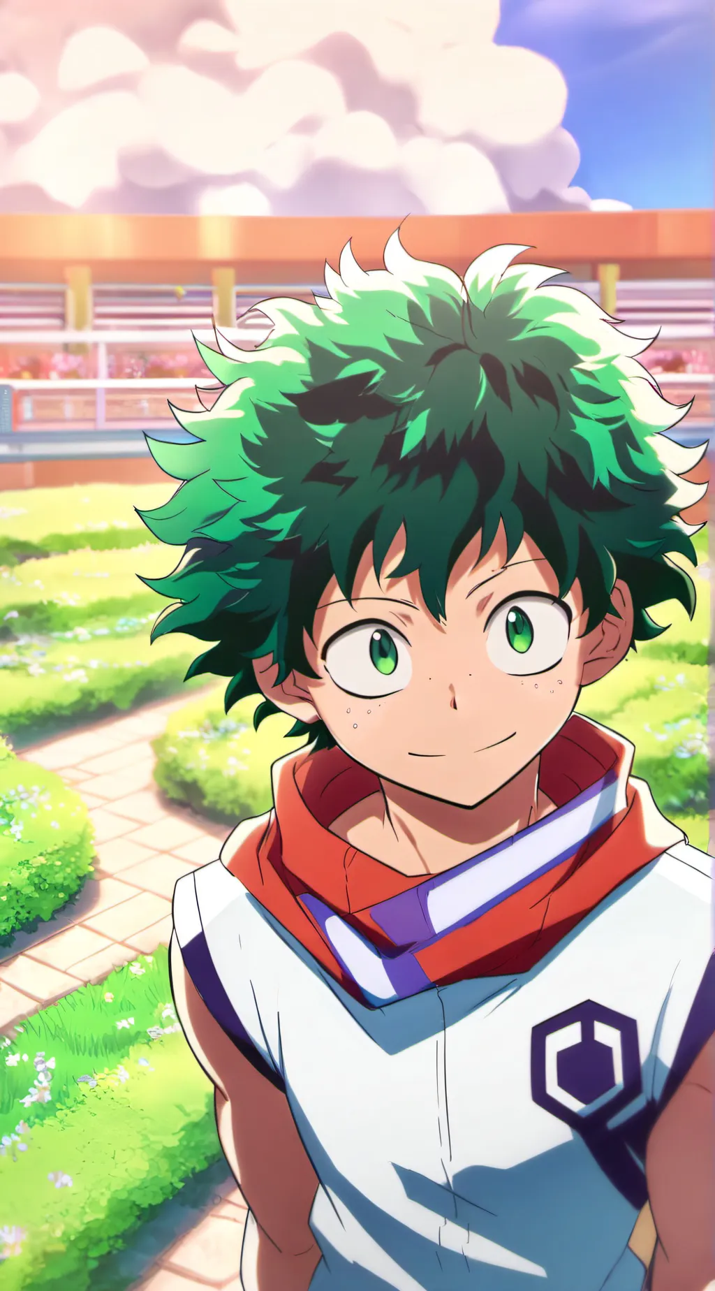 ai character: Izuku Midoriya🥦 background