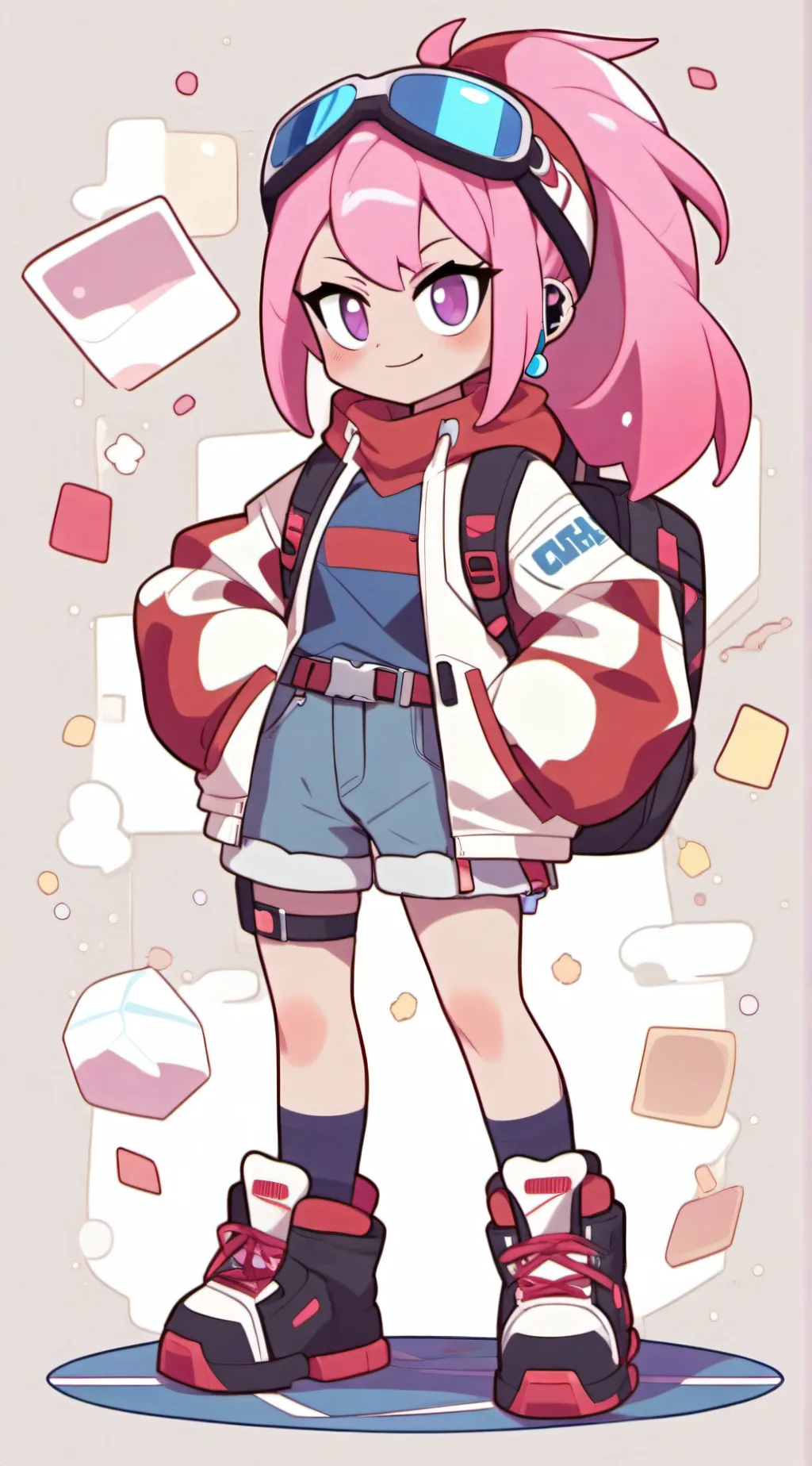 ai character: Janet background
