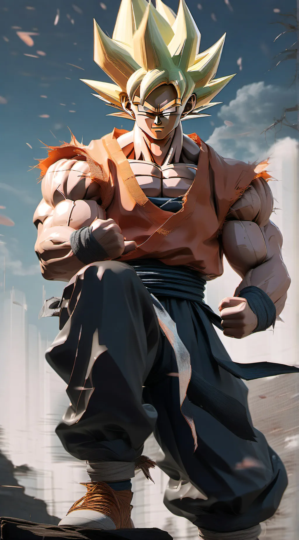 ai character: Goku background