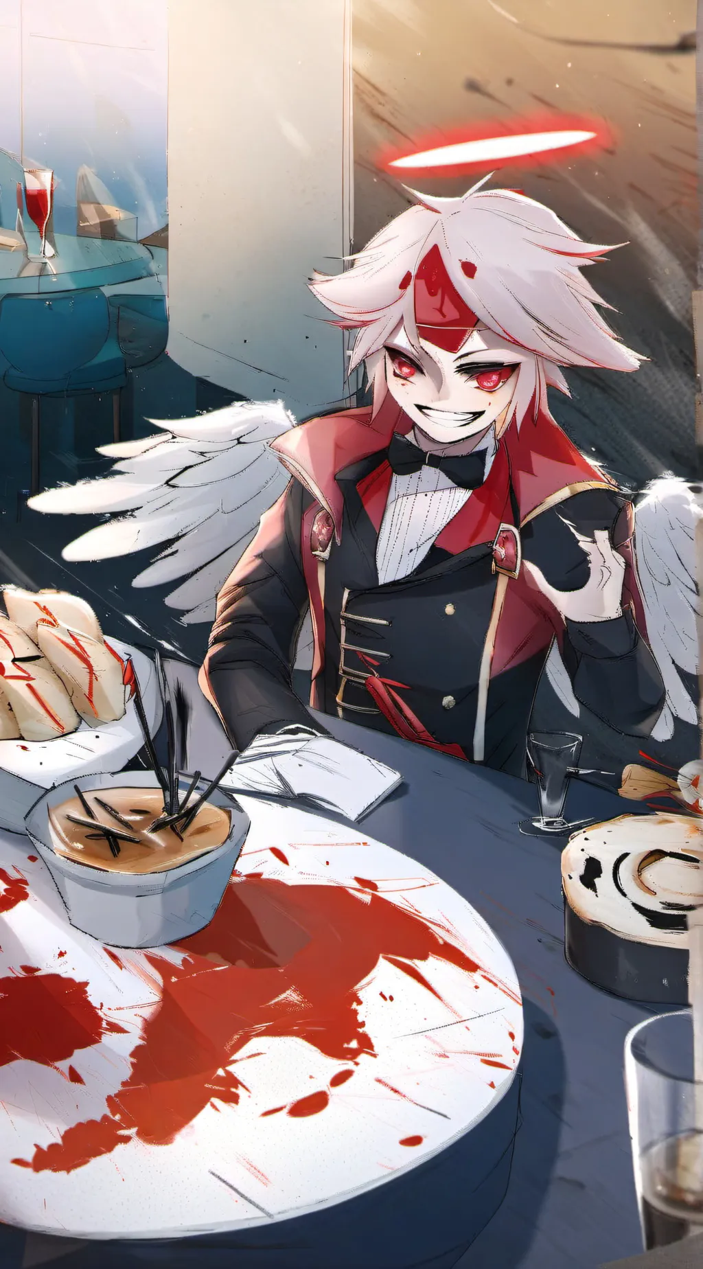 ai character: husker background