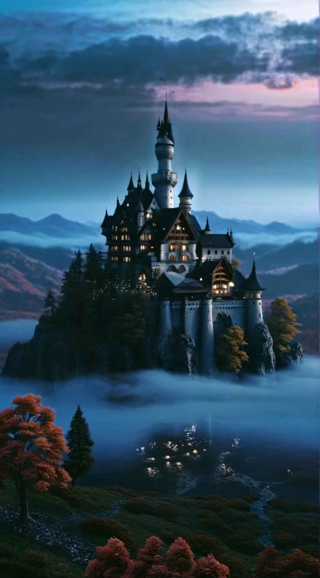 ai character: Hogwarts background