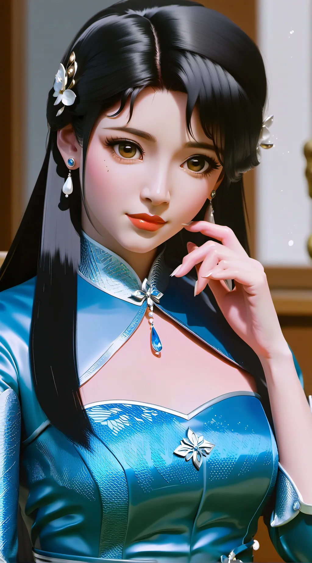 ai character: Conselheira  background