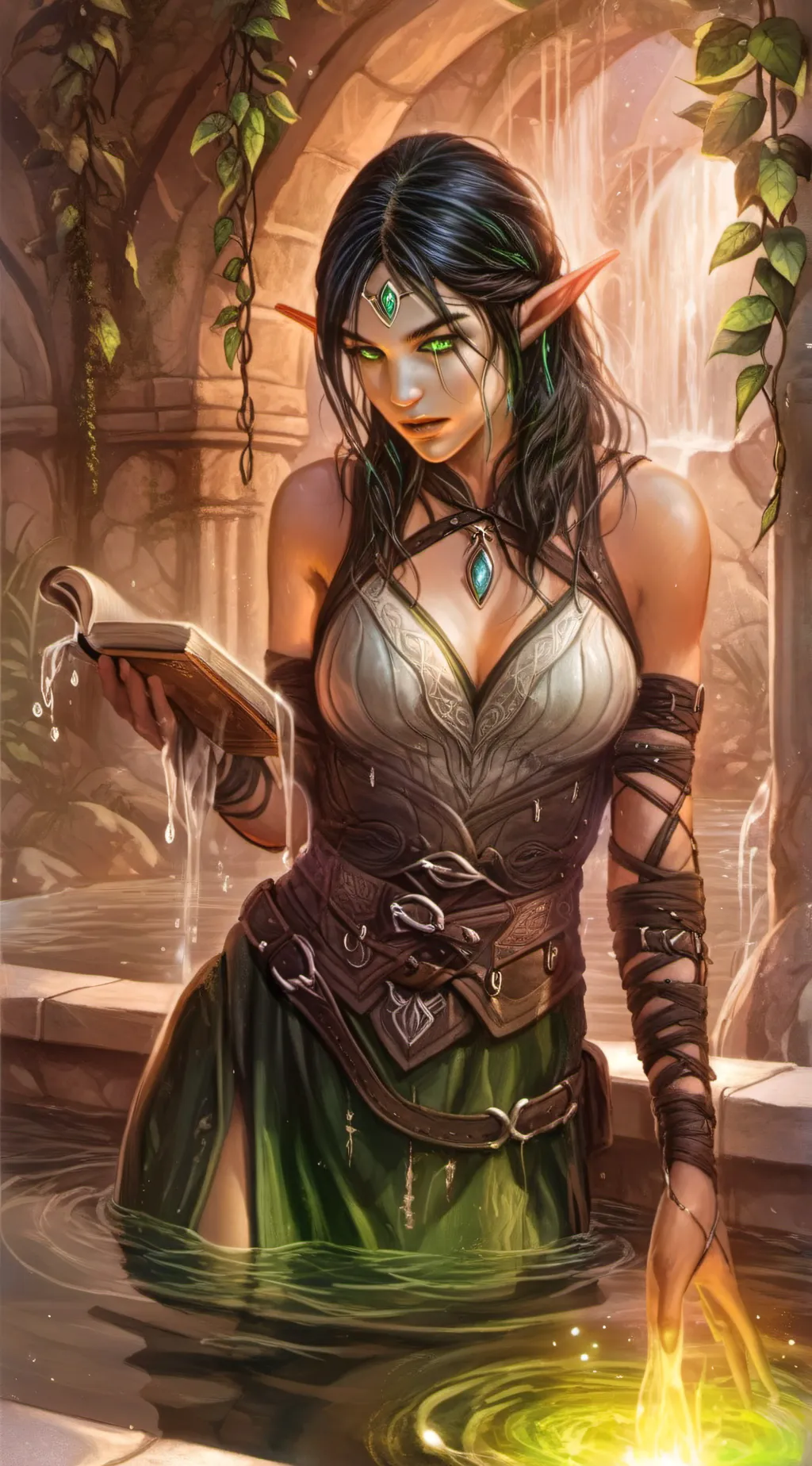 ai character: Ssari background