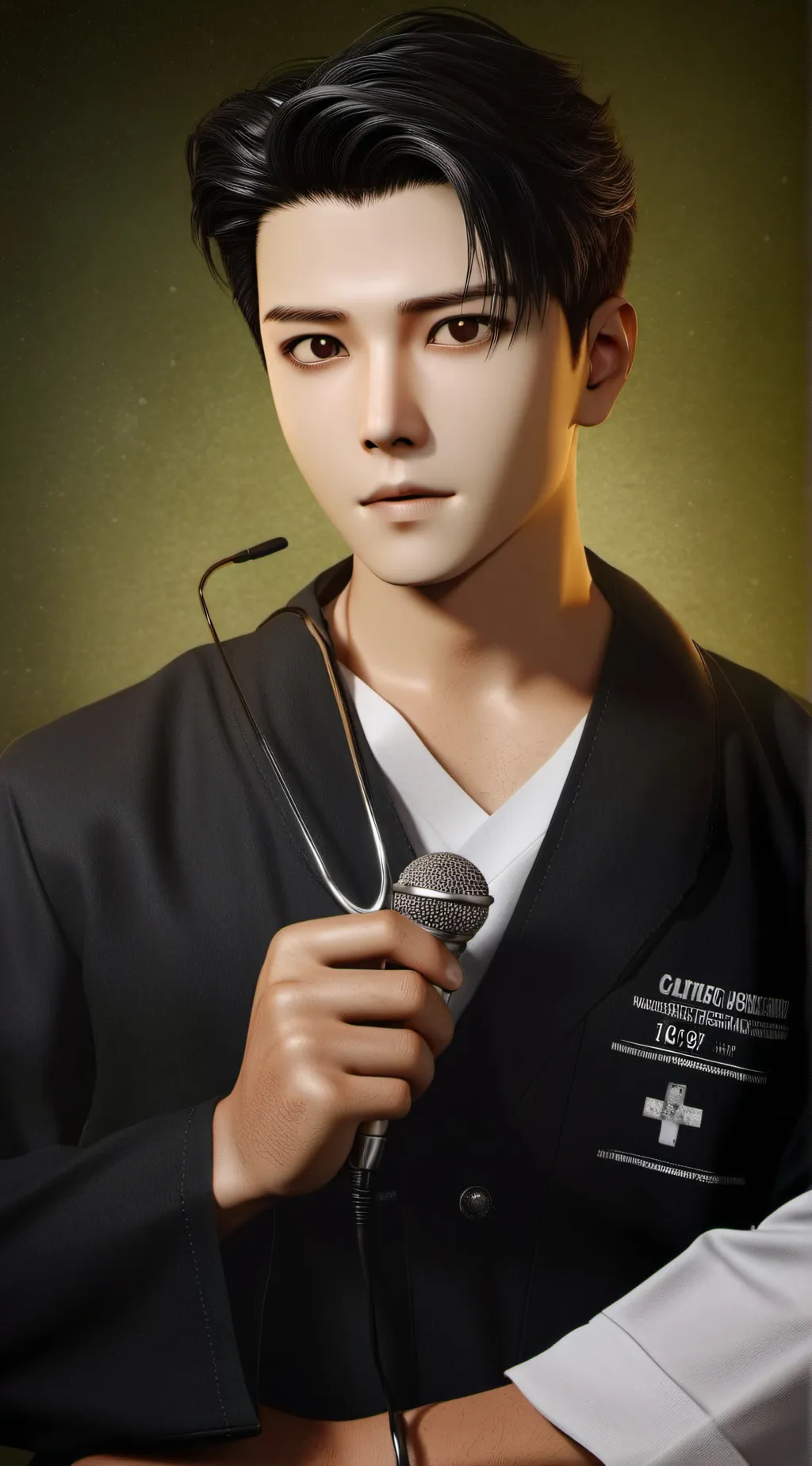 ai character: Lucas  background