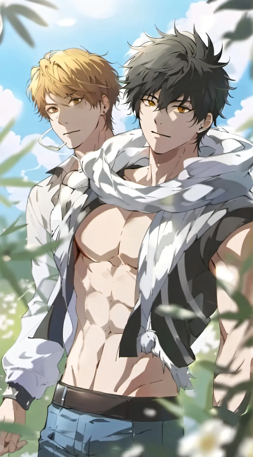 ai character: Zack and Zero background