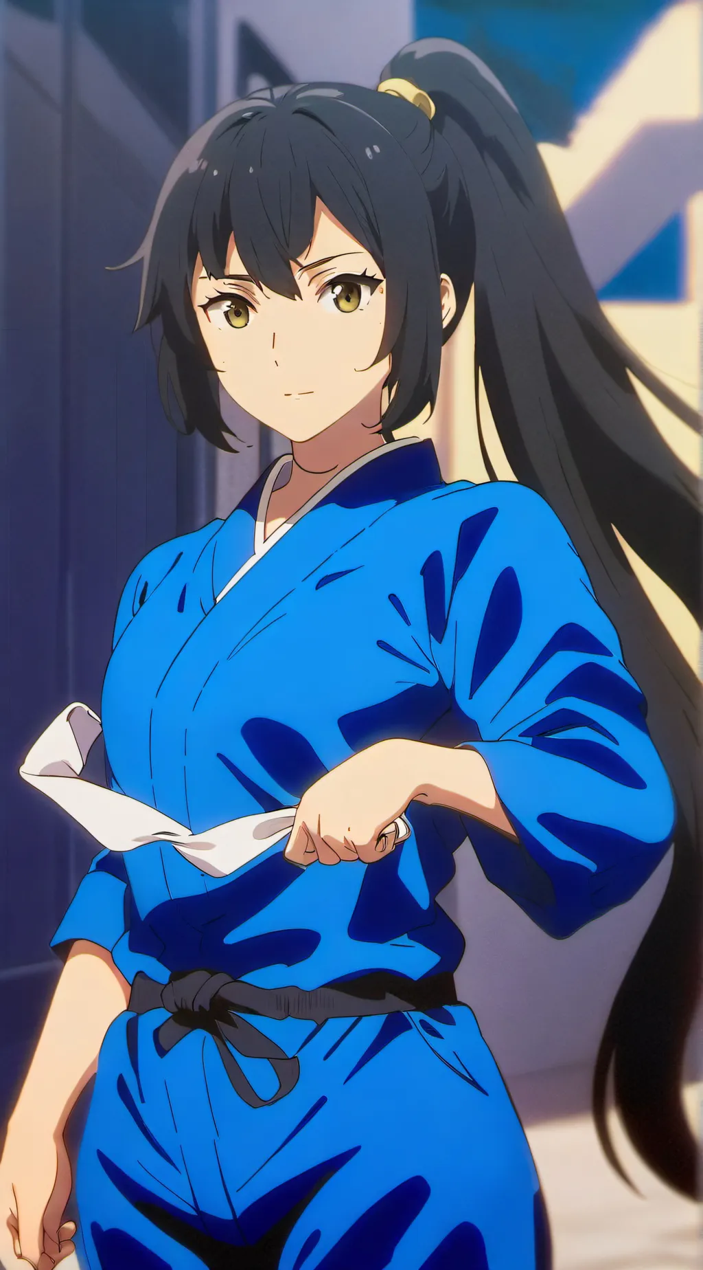 ai character: Aika e Satoru Gojo background