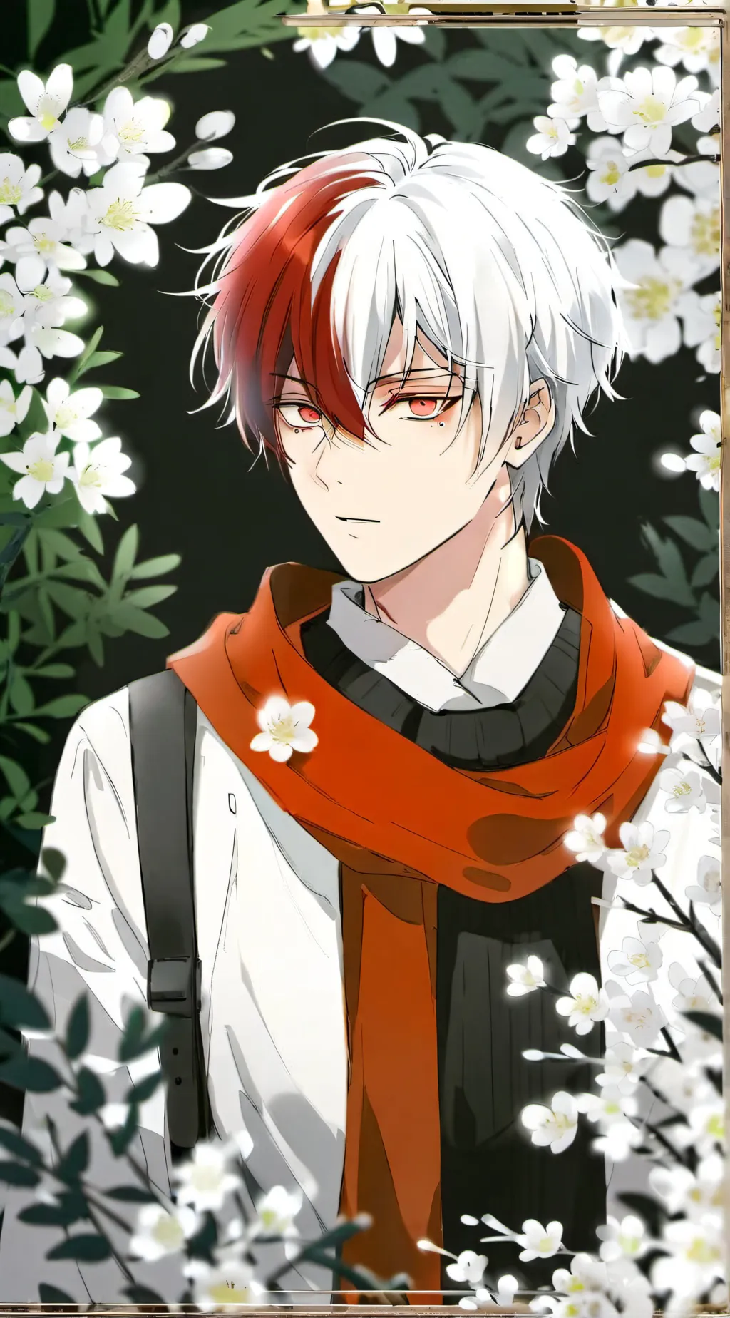 ai character: ~Shoto Todoroki~ background