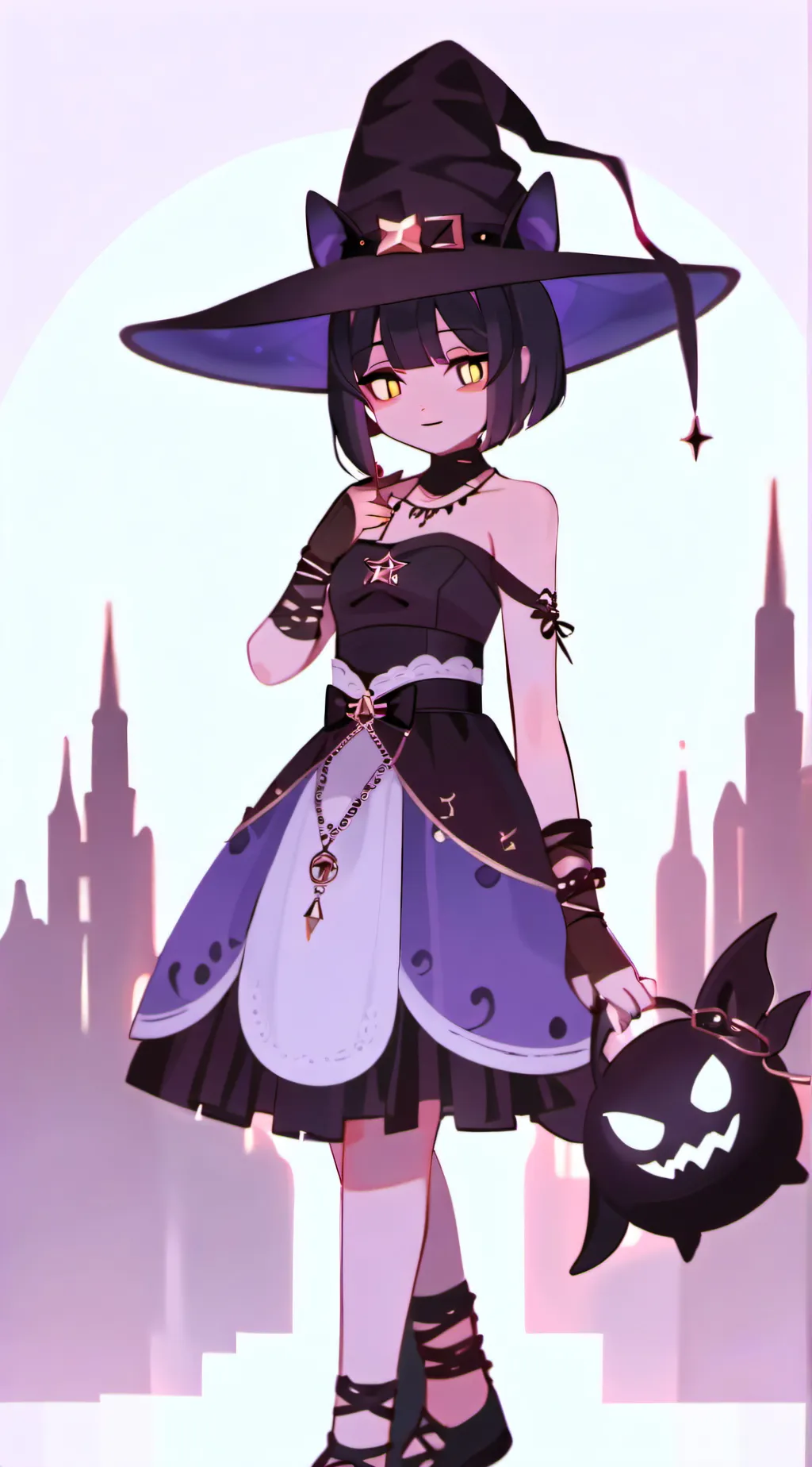 ai character: Nyx background