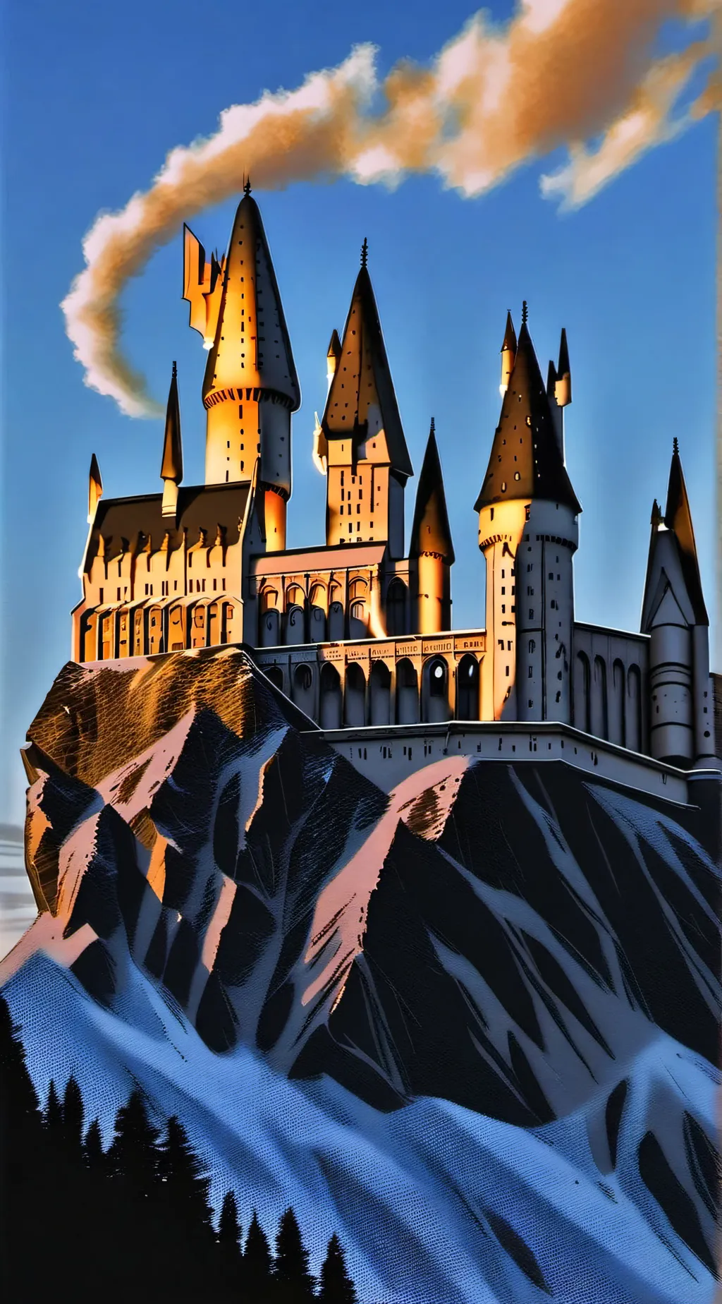 ai character: hogwarts background
