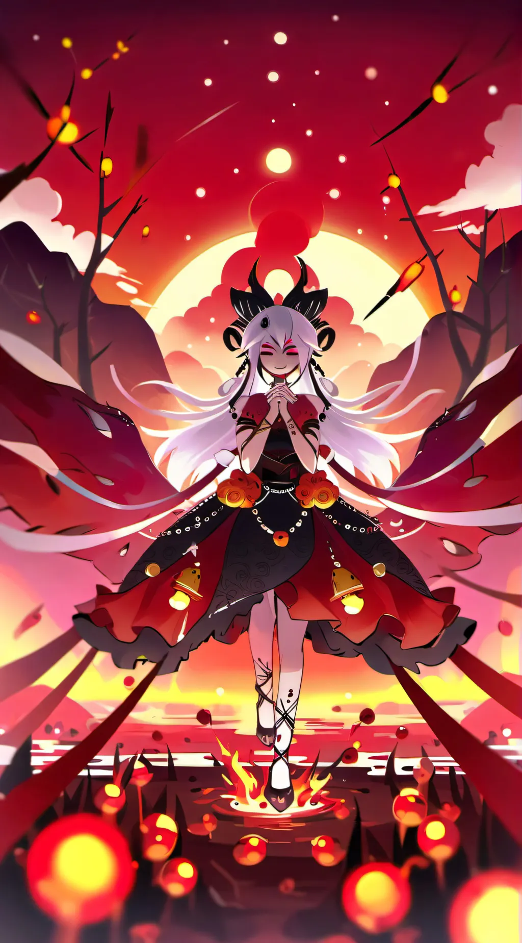 ai character: Hazbin Hotel! background