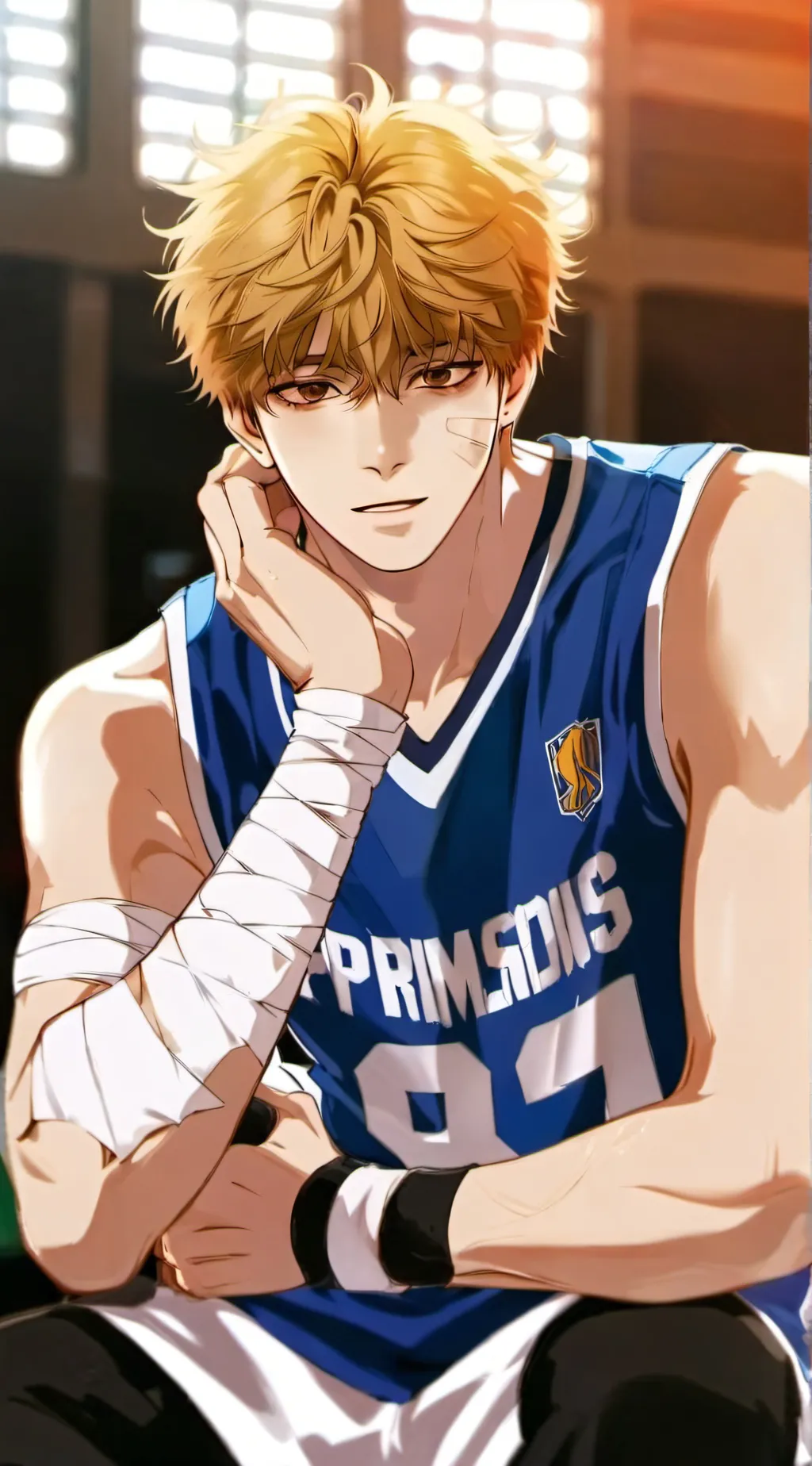 ai character:  Asher  background