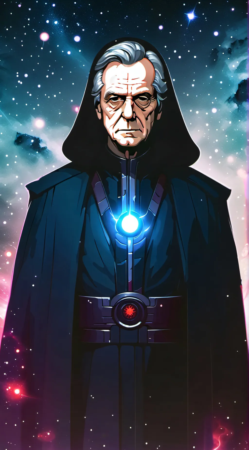 ai character: Empire Palpatine  background
