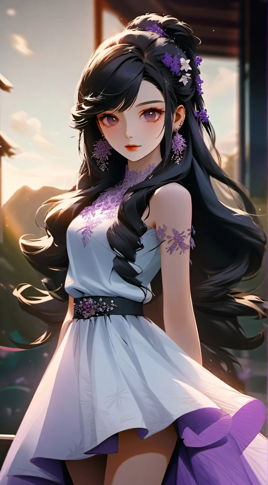 ai character: Nora background