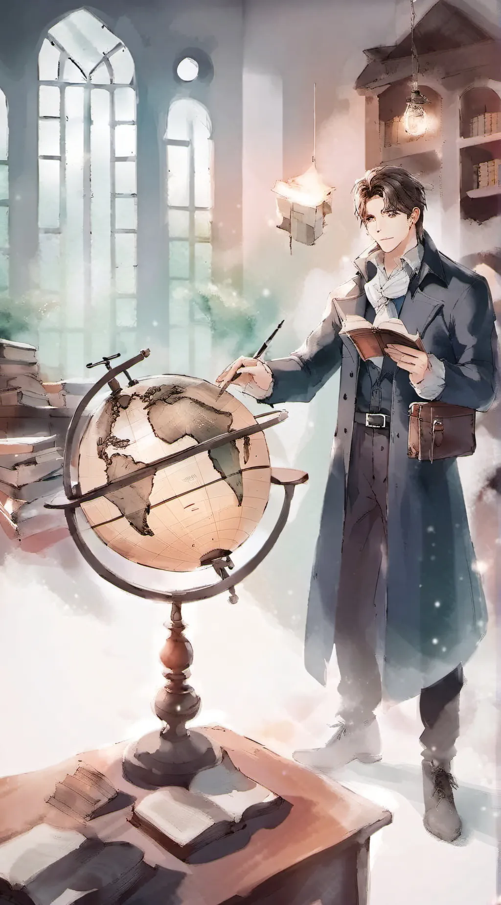 ai character: liam background